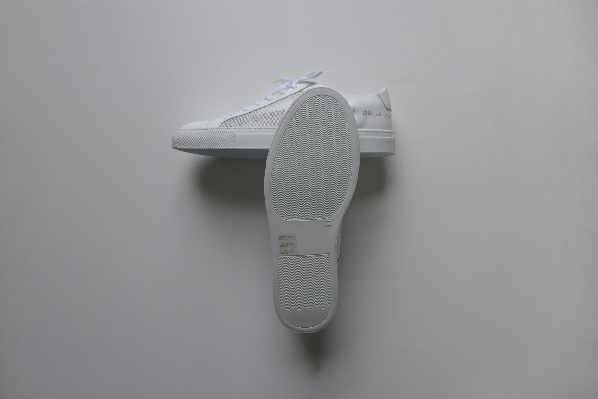 Common Projects Common Projects Achilles Summer Edition Sneakers - White Size US 7 / EU 40 - 12 Thumbnail
