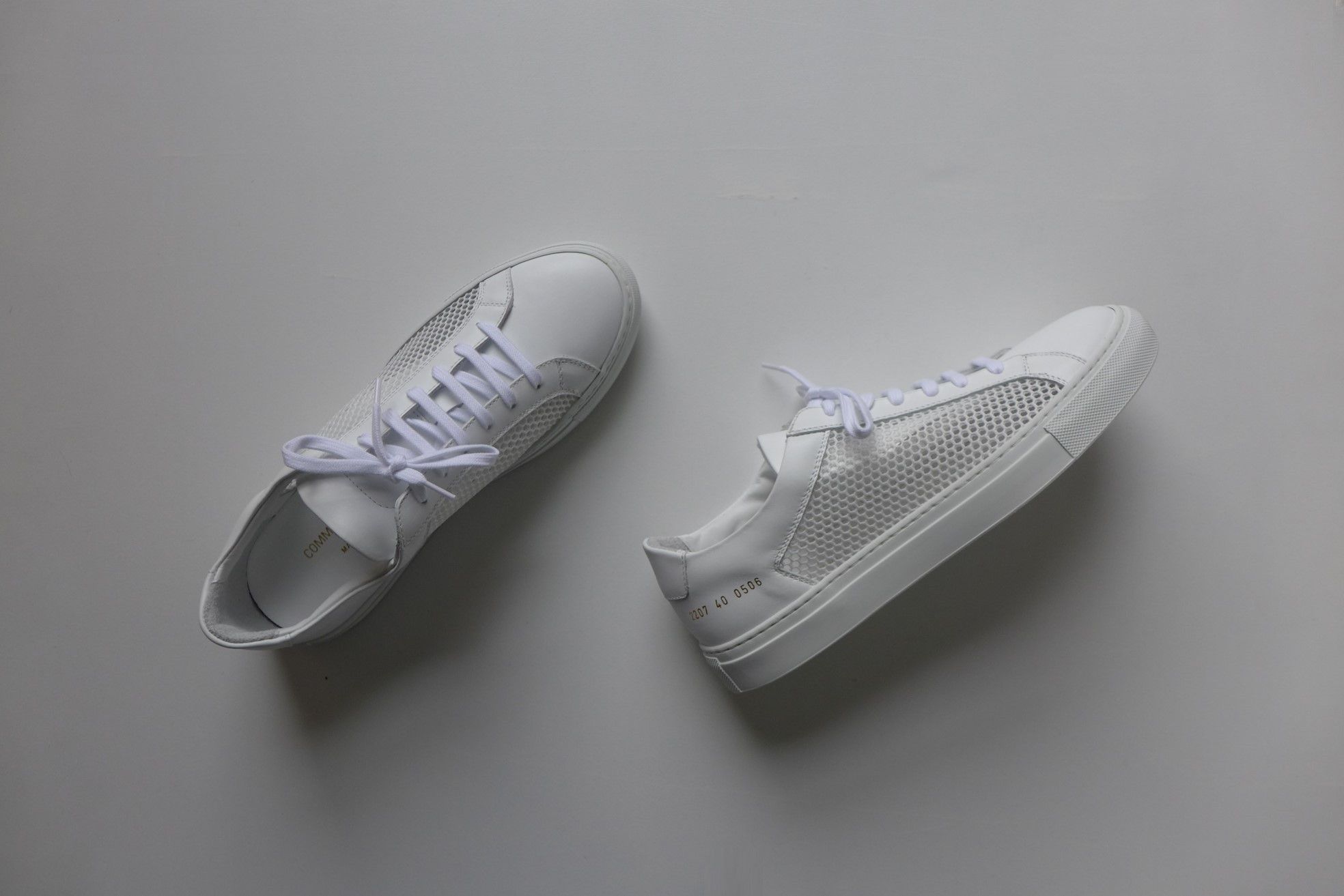 Common Projects Common Projects Achilles Summer Edition Sneakers - White Size US 7 / EU 40 - 5 Thumbnail