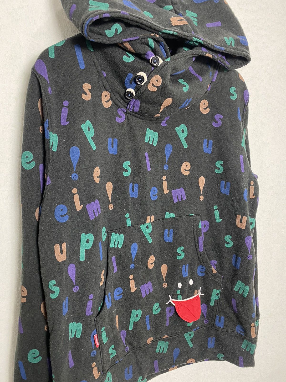 Japanese Brand Vintage Upsmile Hoodies / KapitalVisvim Smiley Size US L / EU 52-54 / 3 - 3 Thumbnail