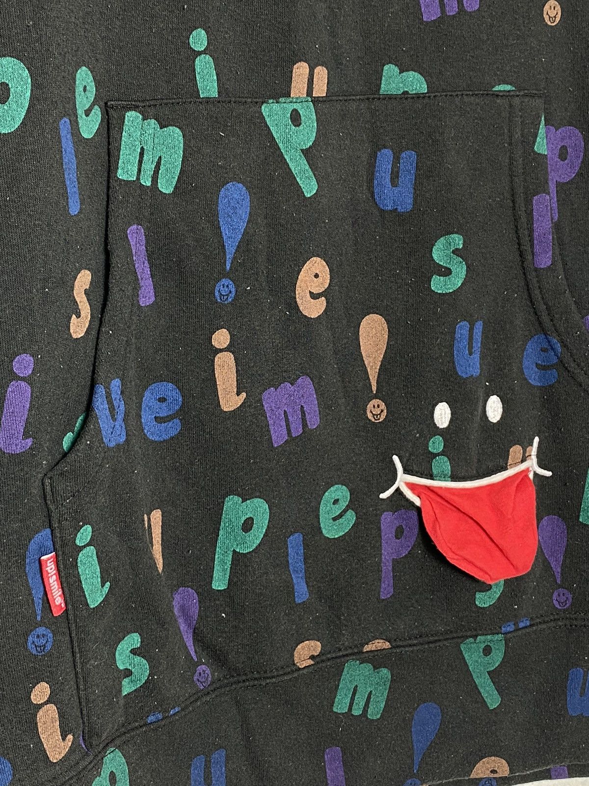 Japanese Brand Vintage Upsmile Hoodies / KapitalVisvim Smiley Size US L / EU 52-54 / 3 - 4 Thumbnail
