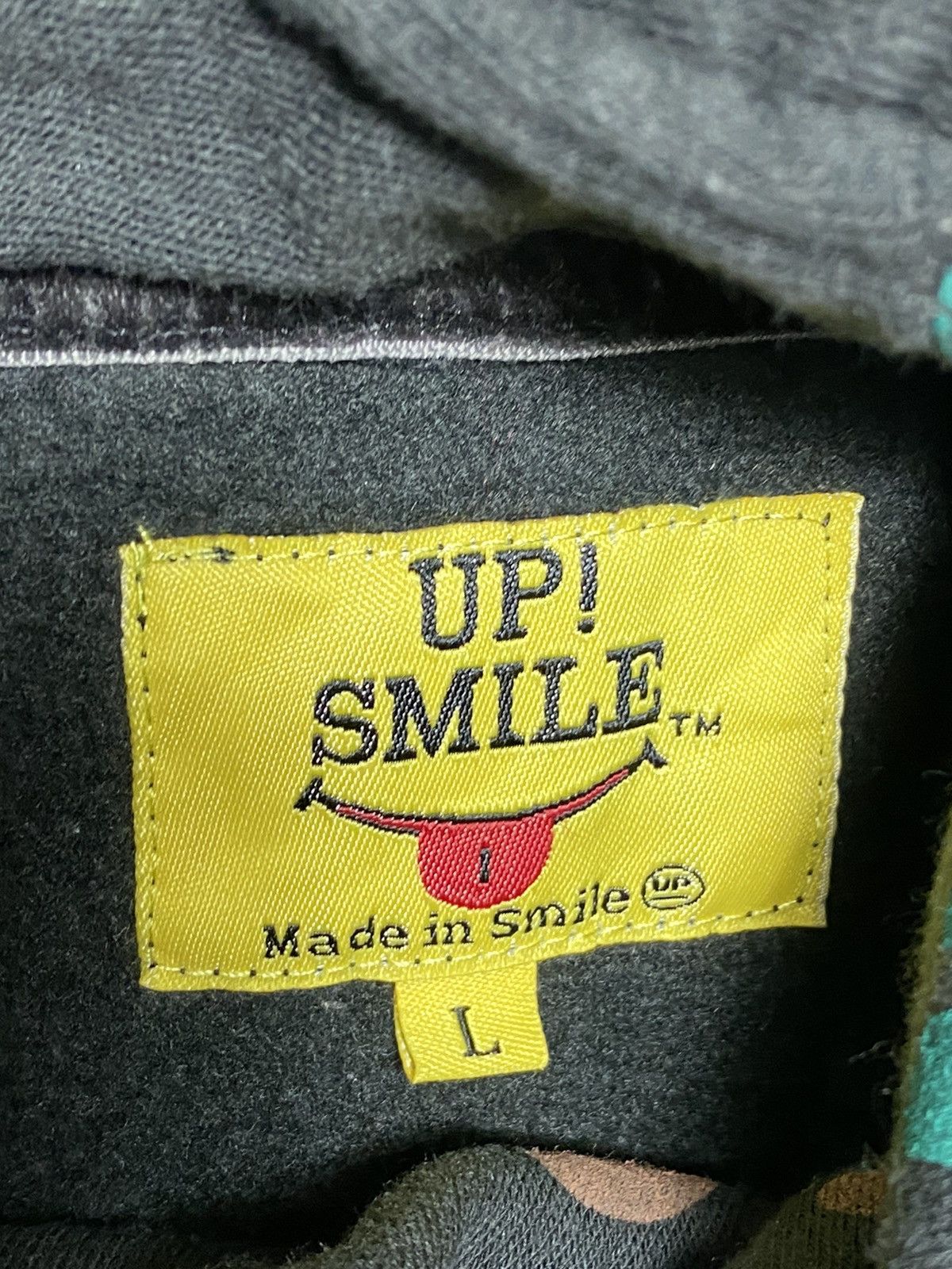 Japanese Brand Vintage Upsmile Hoodies / KapitalVisvim Smiley Size US L / EU 52-54 / 3 - 5 Thumbnail