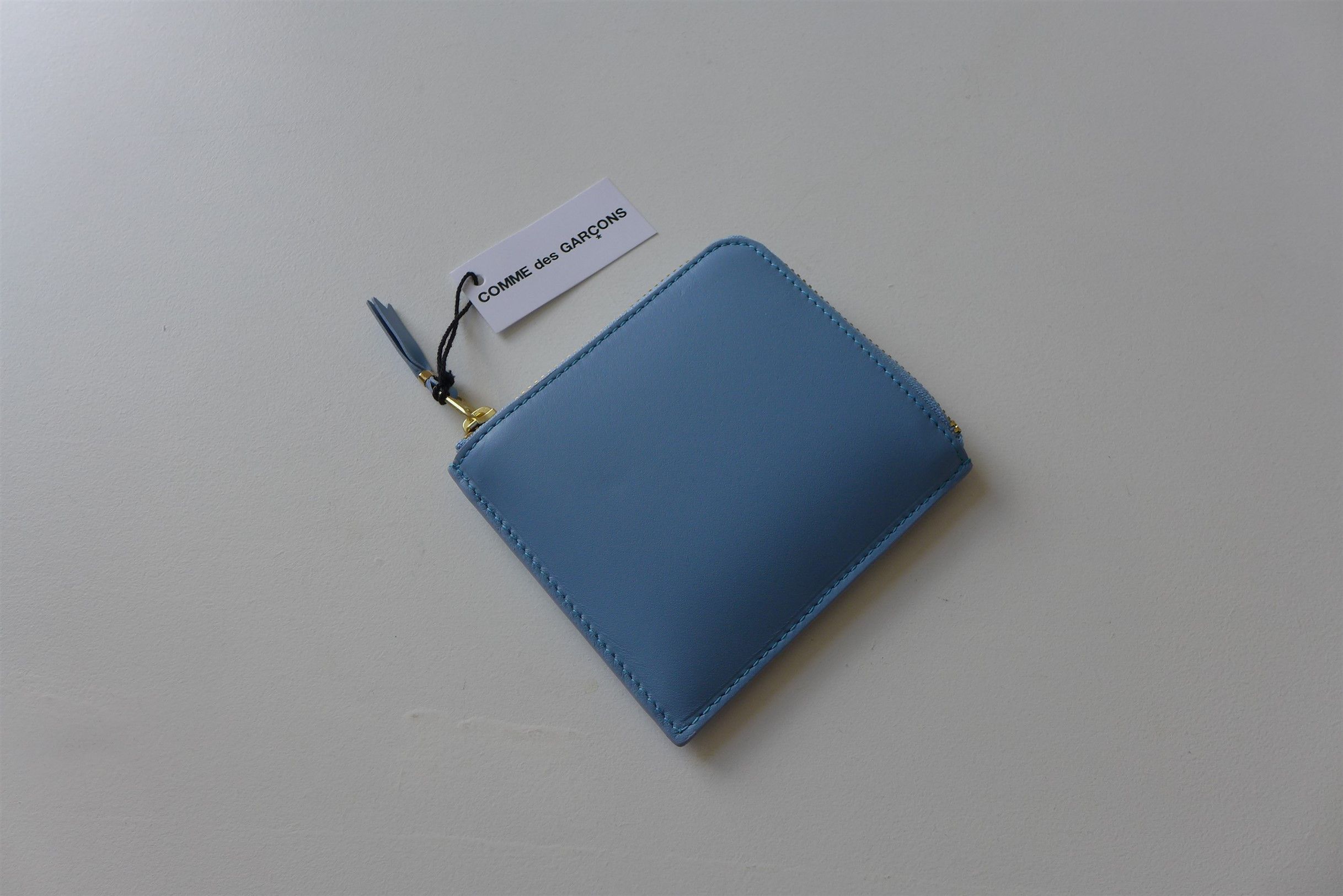 Comme des Garcons Comme des Garcons Ruby Eyes Zip Wallet - Blue Leather Size ONE SIZE - 11 Thumbnail