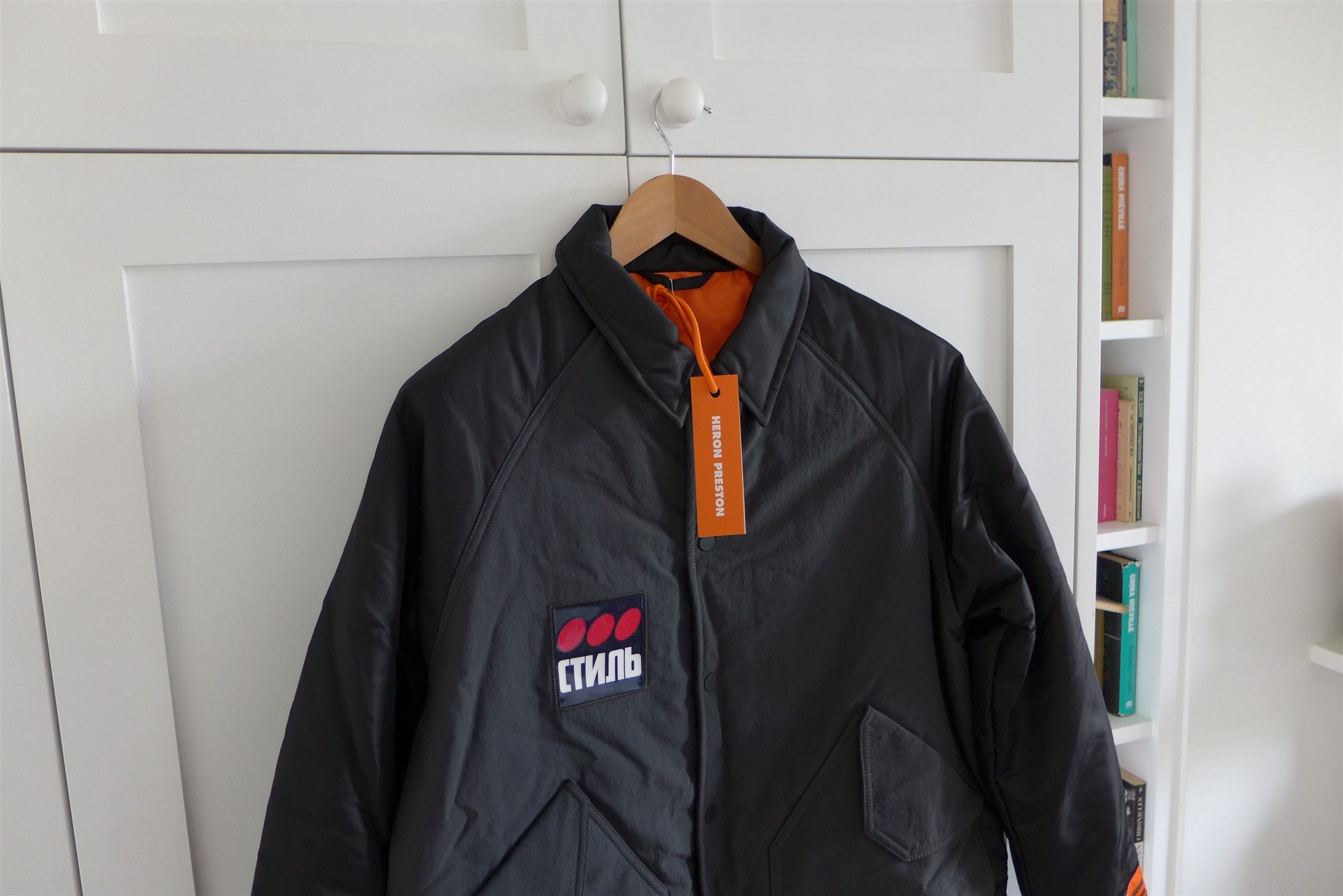 Heron Preston Heron Preston CTNMB Coach Jacket - Anthracite & Black Size US M / EU 48-50 / 2 - 6 Thumbnail