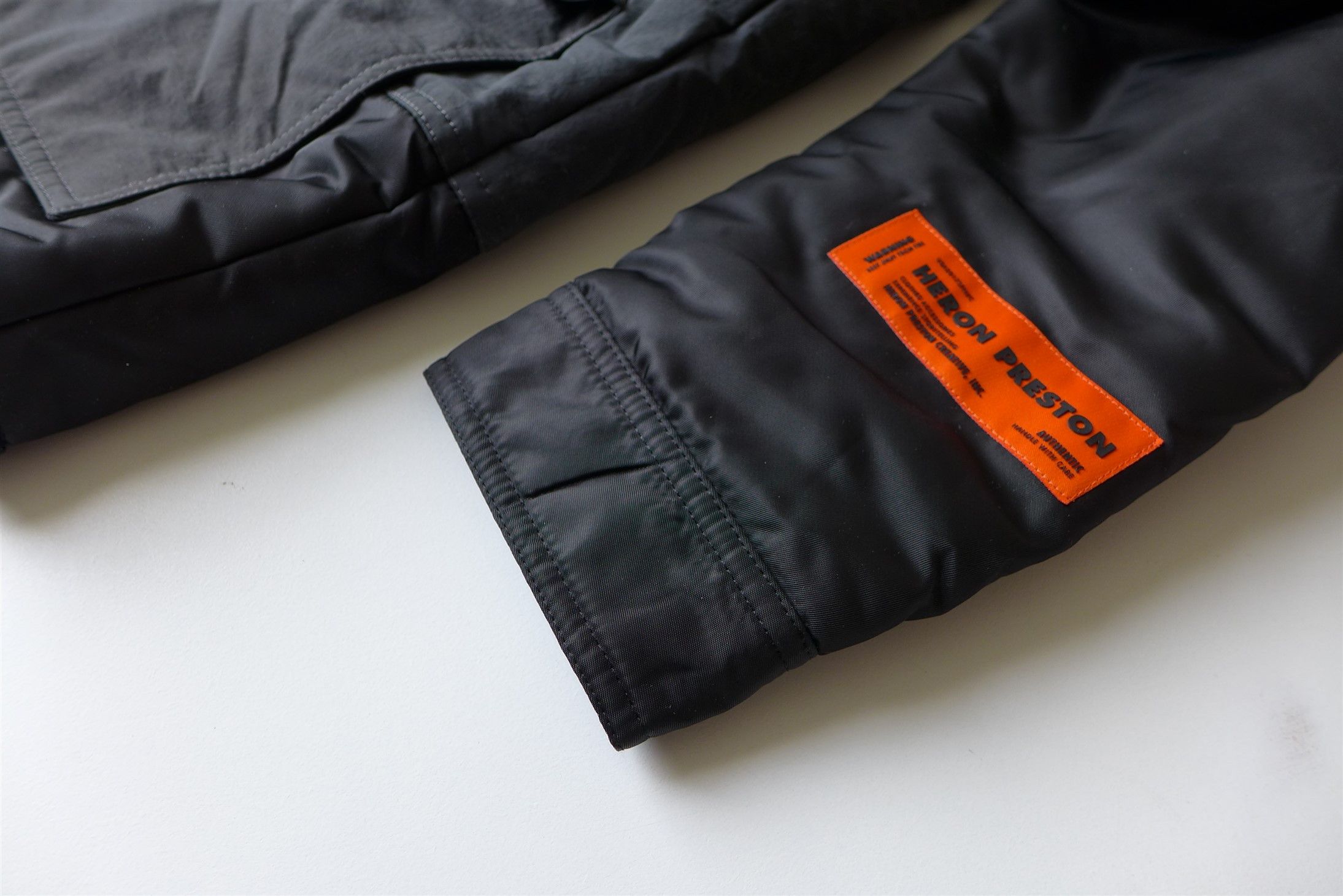 Heron Preston Heron Preston CTNMB Coach Jacket - Anthracite & Black Size US M / EU 48-50 / 2 - 9 Thumbnail