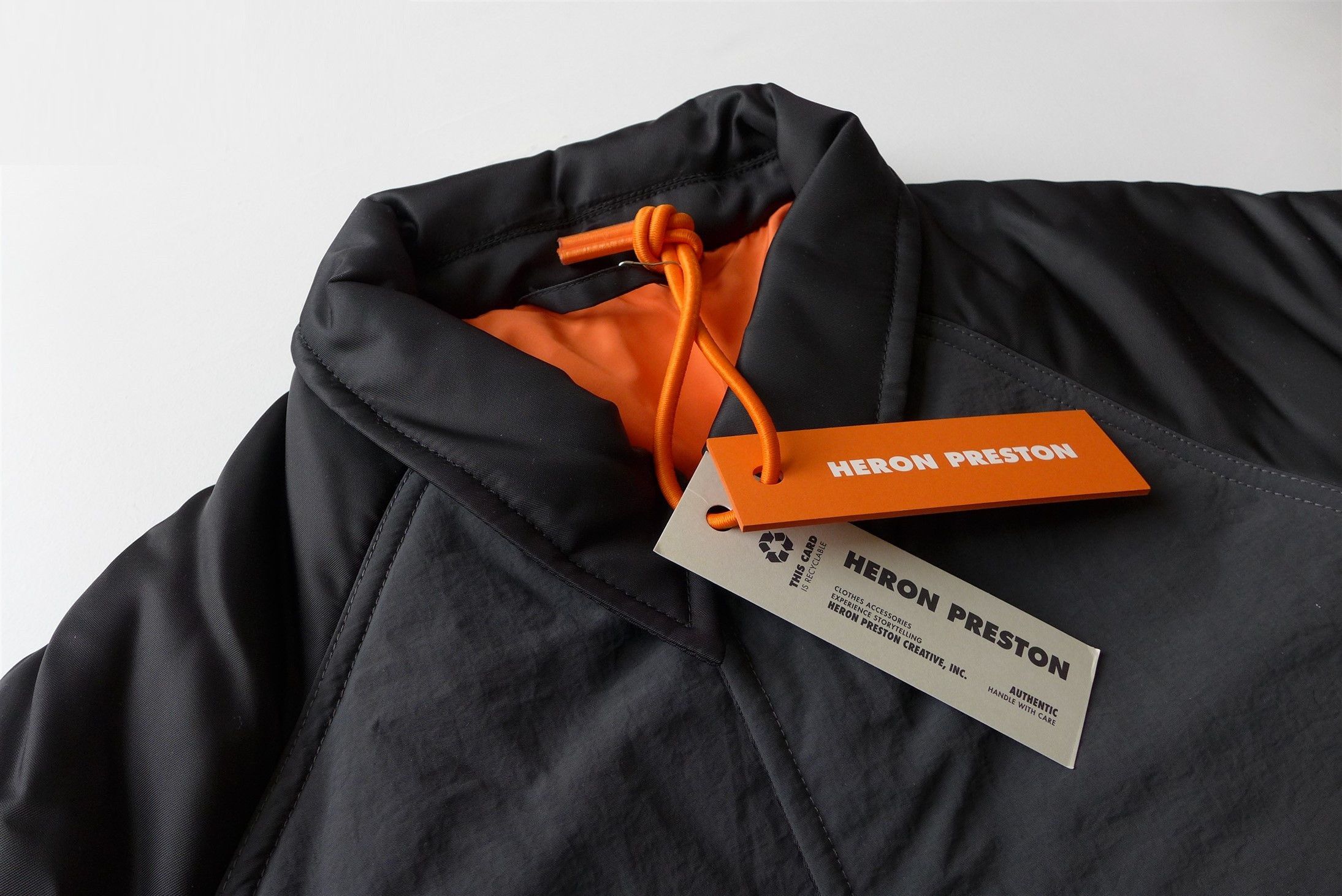 Heron Preston Heron Preston CTNMB Coach Jacket - Anthracite & Black Size US M / EU 48-50 / 2 - 7 Thumbnail