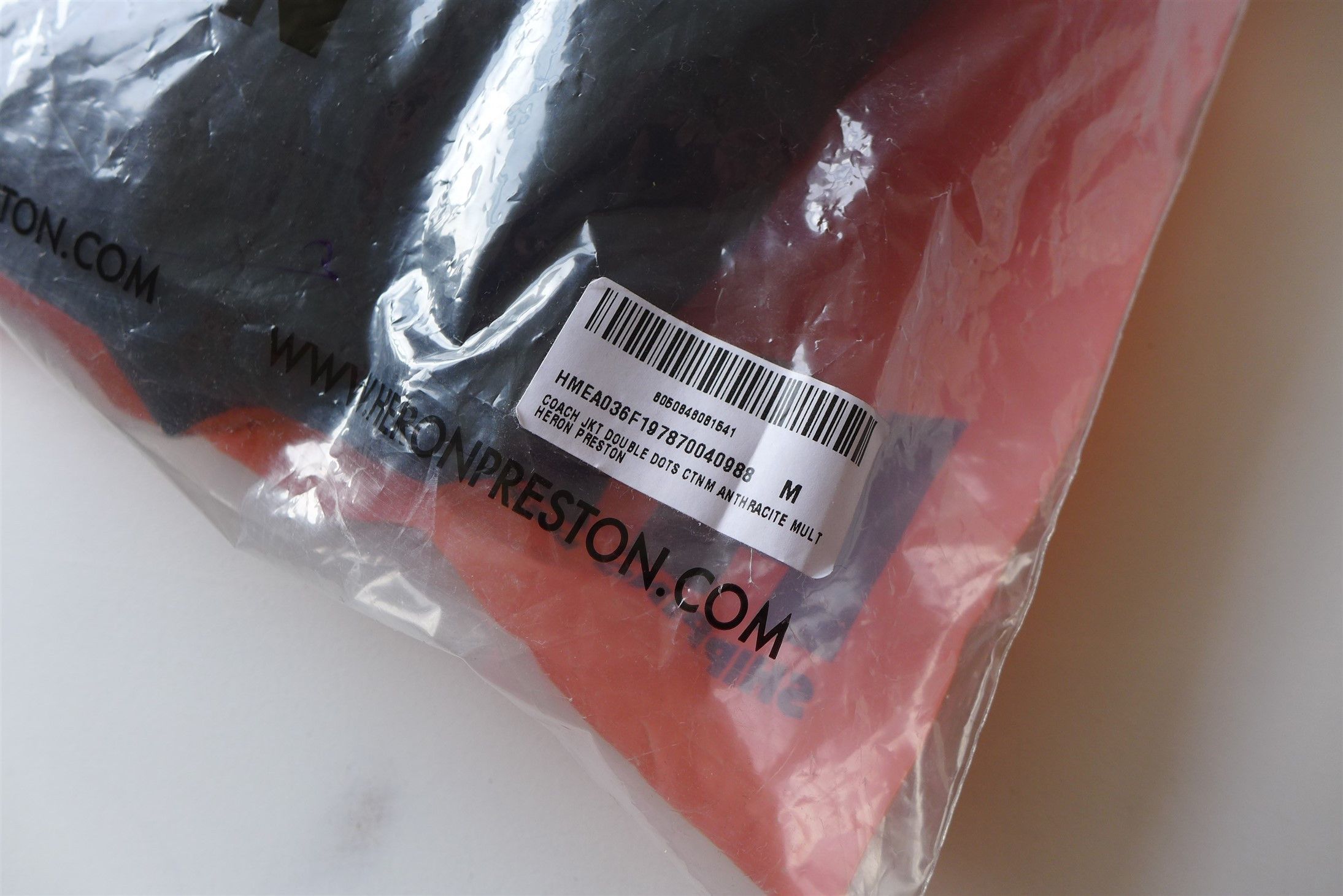 Heron Preston Heron Preston CTNMB Coach Jacket - Anthracite & Black Size US M / EU 48-50 / 2 - 15 Thumbnail