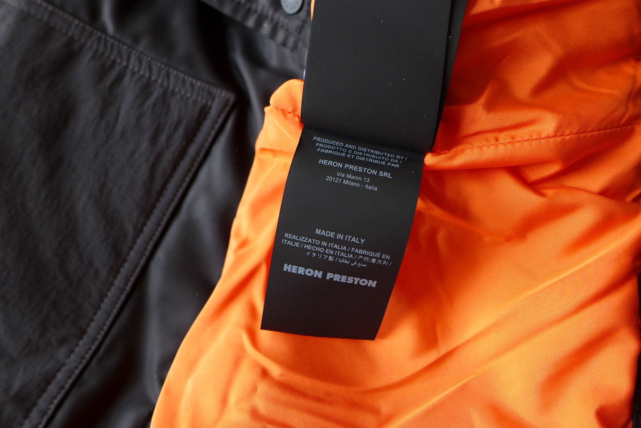 Heron Preston Heron Preston CTNMB Coach Jacket - Anthracite & Black Size US M / EU 48-50 / 2 - 14 Thumbnail
