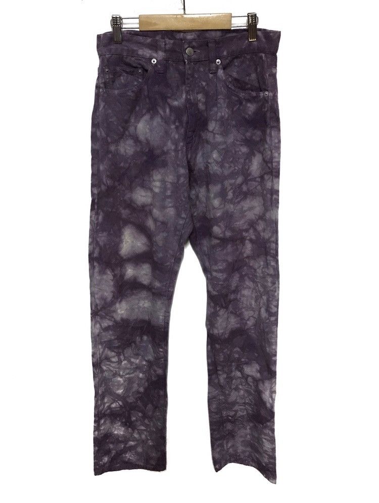 Japanese Brand Japanese brand super tye dye design denim jeans size 29 Size US 29 - 1 Thumbnail