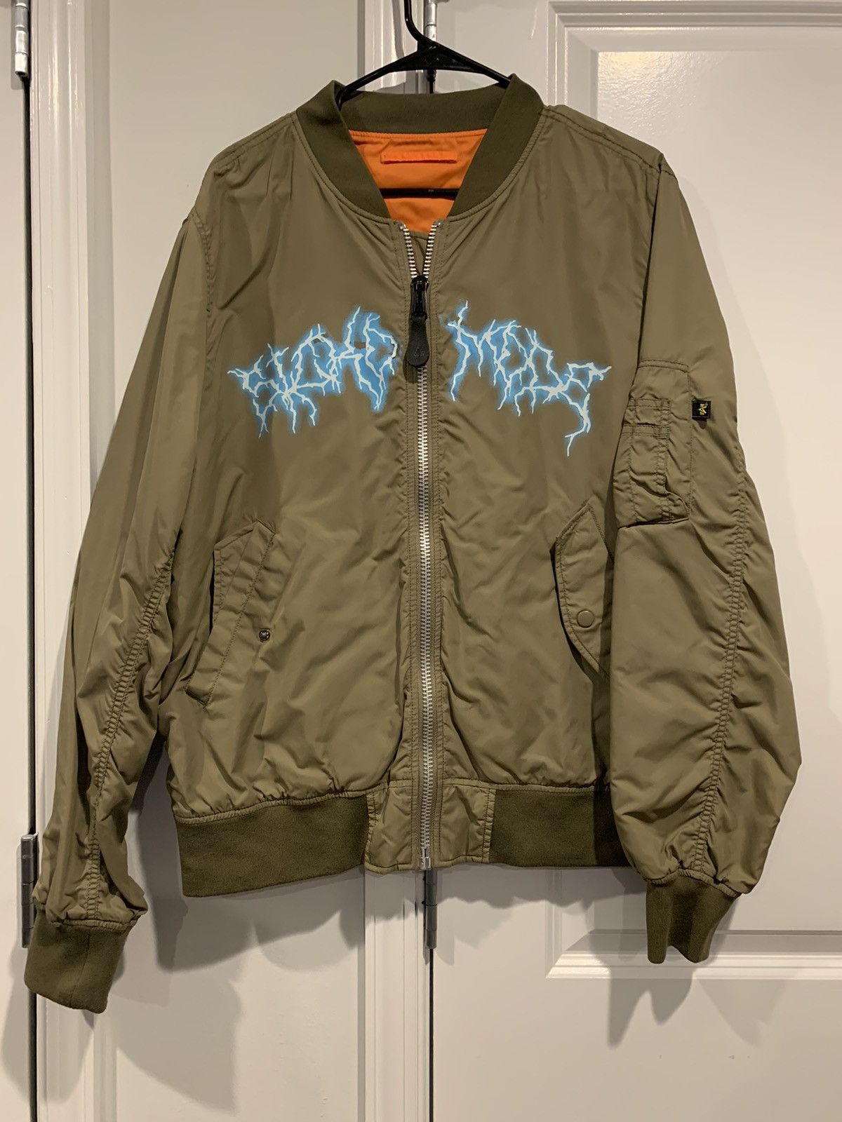 Travis Scott Travis Scott x Alpha Industries bomber jacket | Grailed