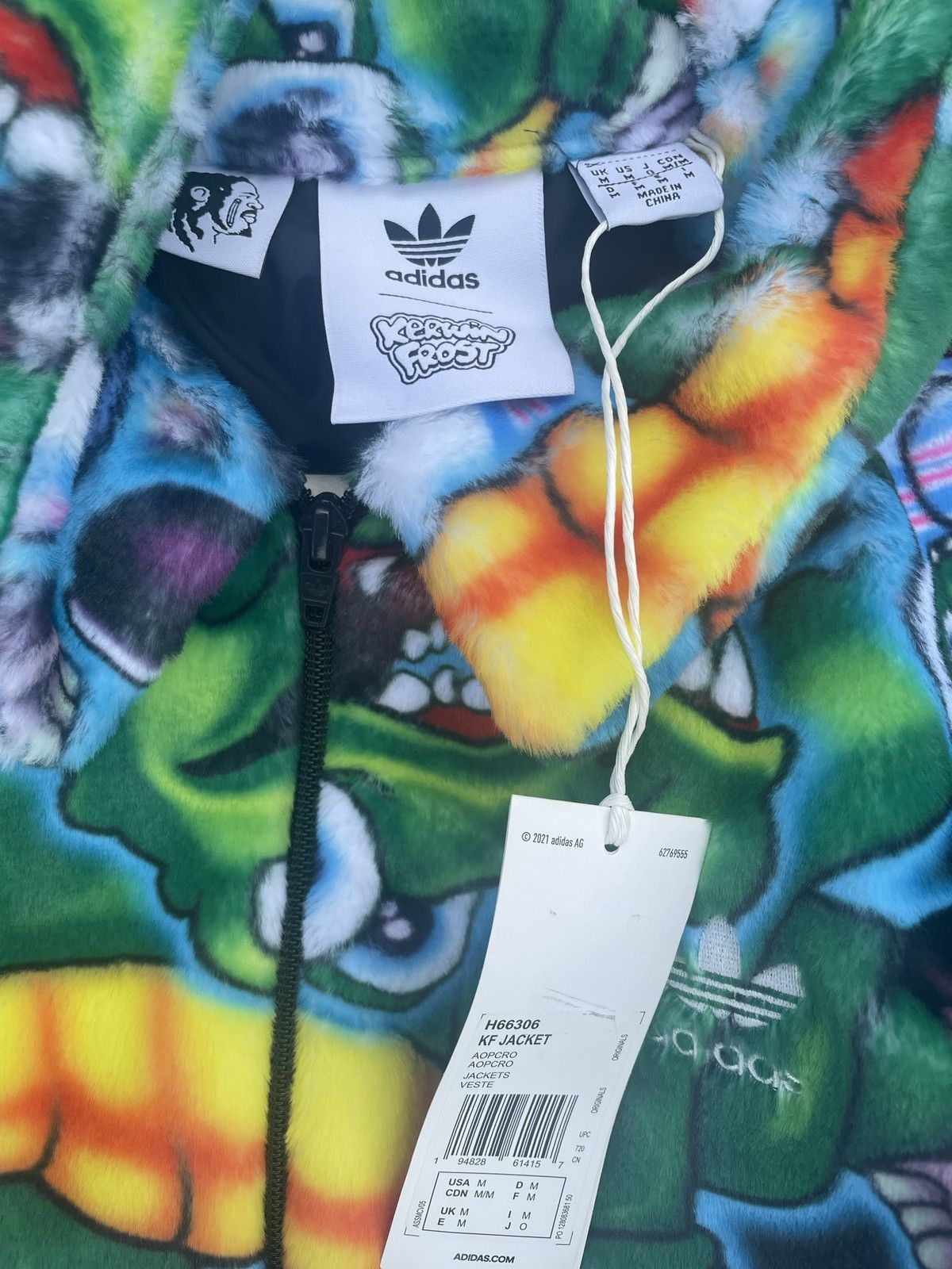 Adidas Adidas Kerwin Frost Ms. croc Faux Fur Jacket Grailed