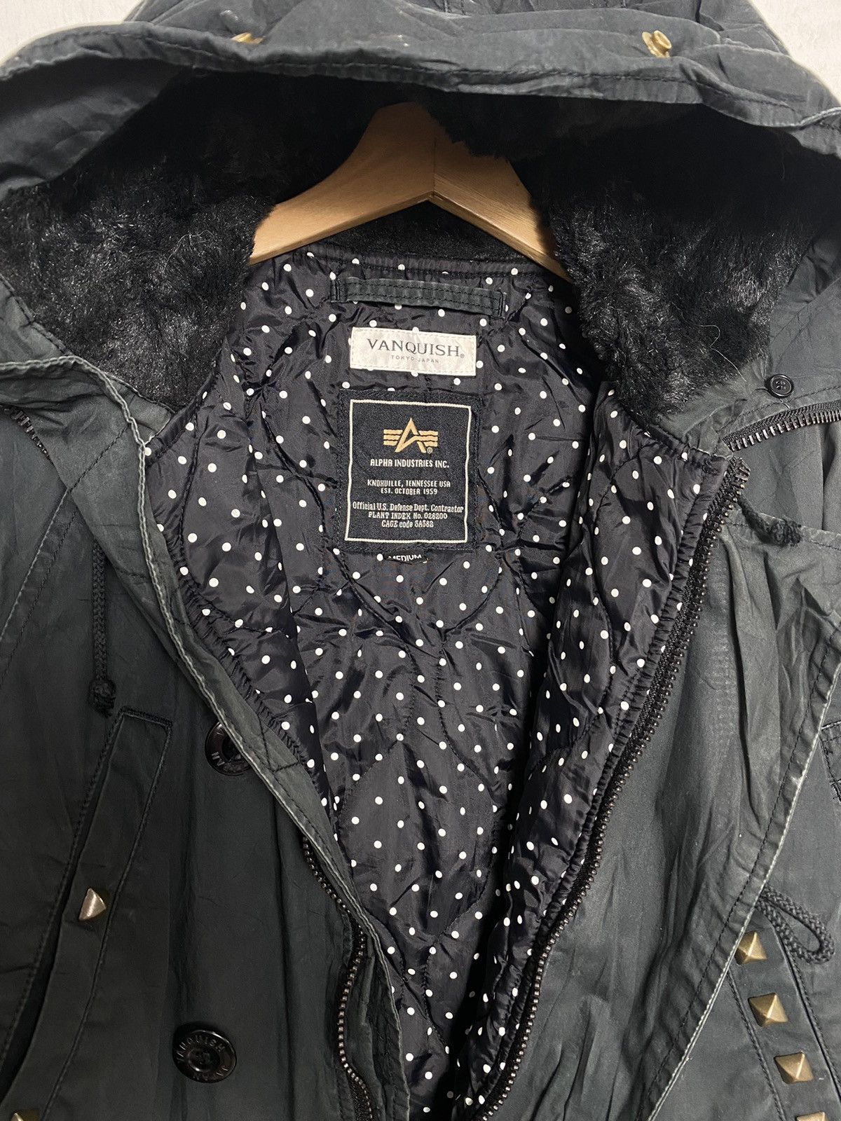 Alpha Industries Vintage Alpha Industries x Vanquish Tactical Hoodies Size US L / EU 52-54 / 3 - 6 Thumbnail