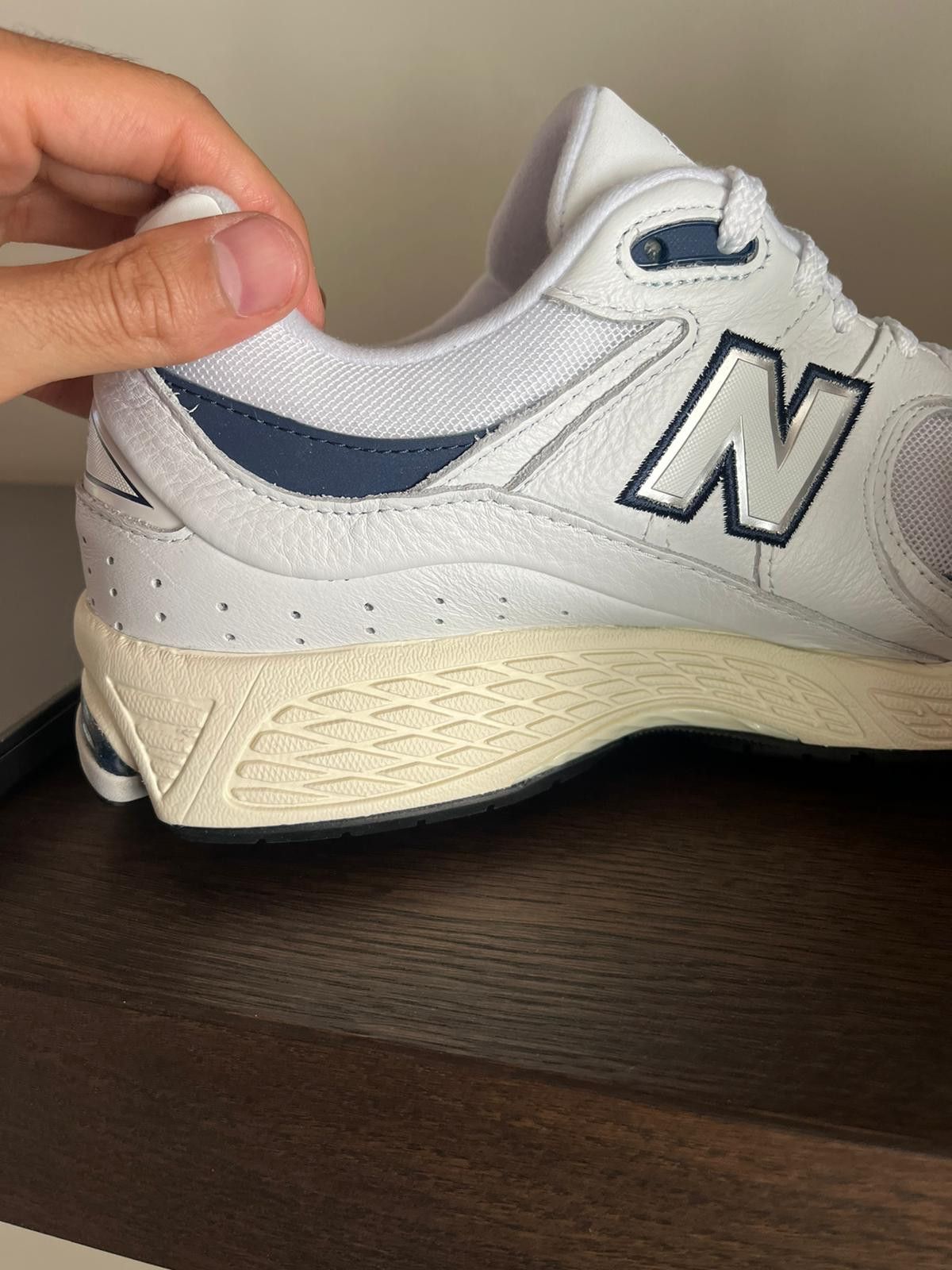 New Balance 2002 Trainers in White/Blue Size US 11 / EU 44 - 11 Thumbnail