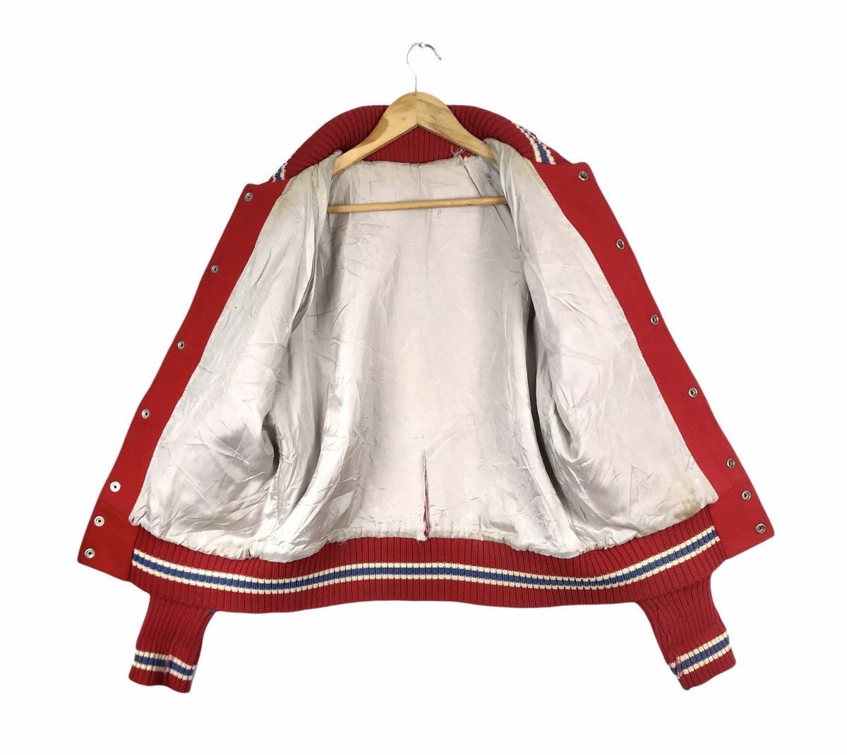NFL Vintage USC Trojans Cardinal SC nterlock Letterman Varsity Size US M / EU 48-50 / 2 - 4 Thumbnail