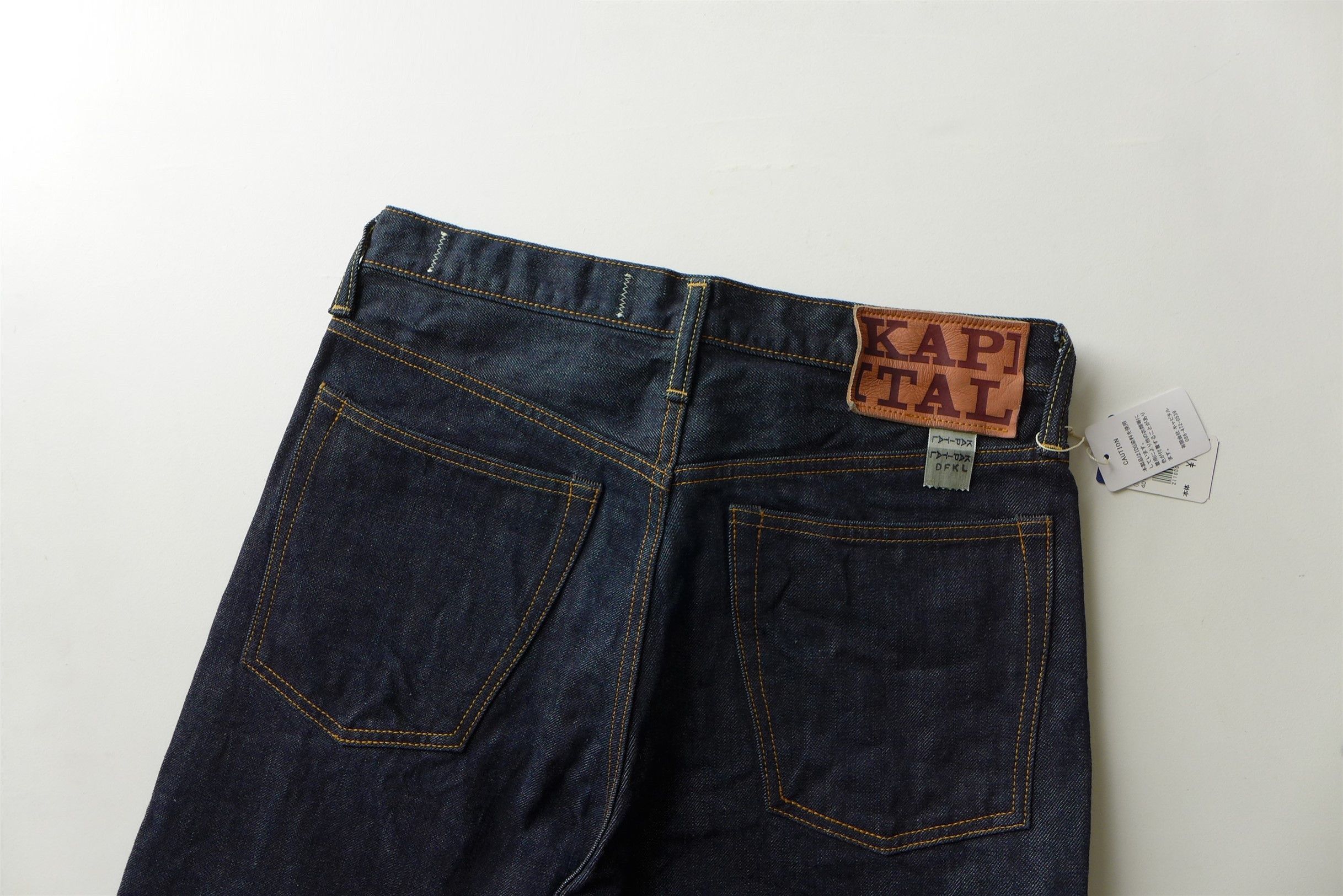 Kapital 30" Waist - Kapital 5P Stone Jeans - Indigo 14oz Denim Size US 34 / EU 50 - 10 Thumbnail