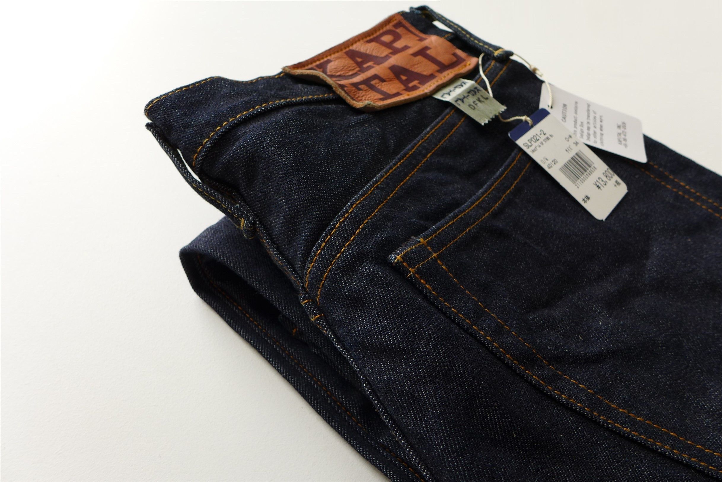 Kapital 30" Waist - Kapital 5P Stone Jeans - Indigo 14oz Denim Size US 34 / EU 50 - 4 Thumbnail