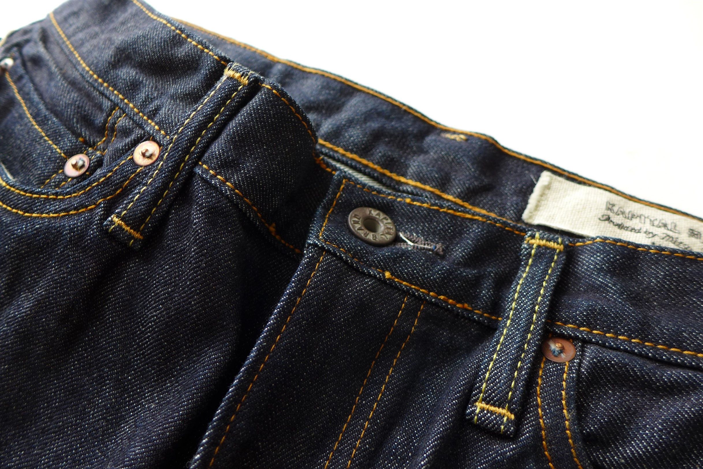 Kapital 30" Waist - Kapital 5P Stone Jeans - Indigo 14oz Denim Size US 34 / EU 50 - 9 Thumbnail