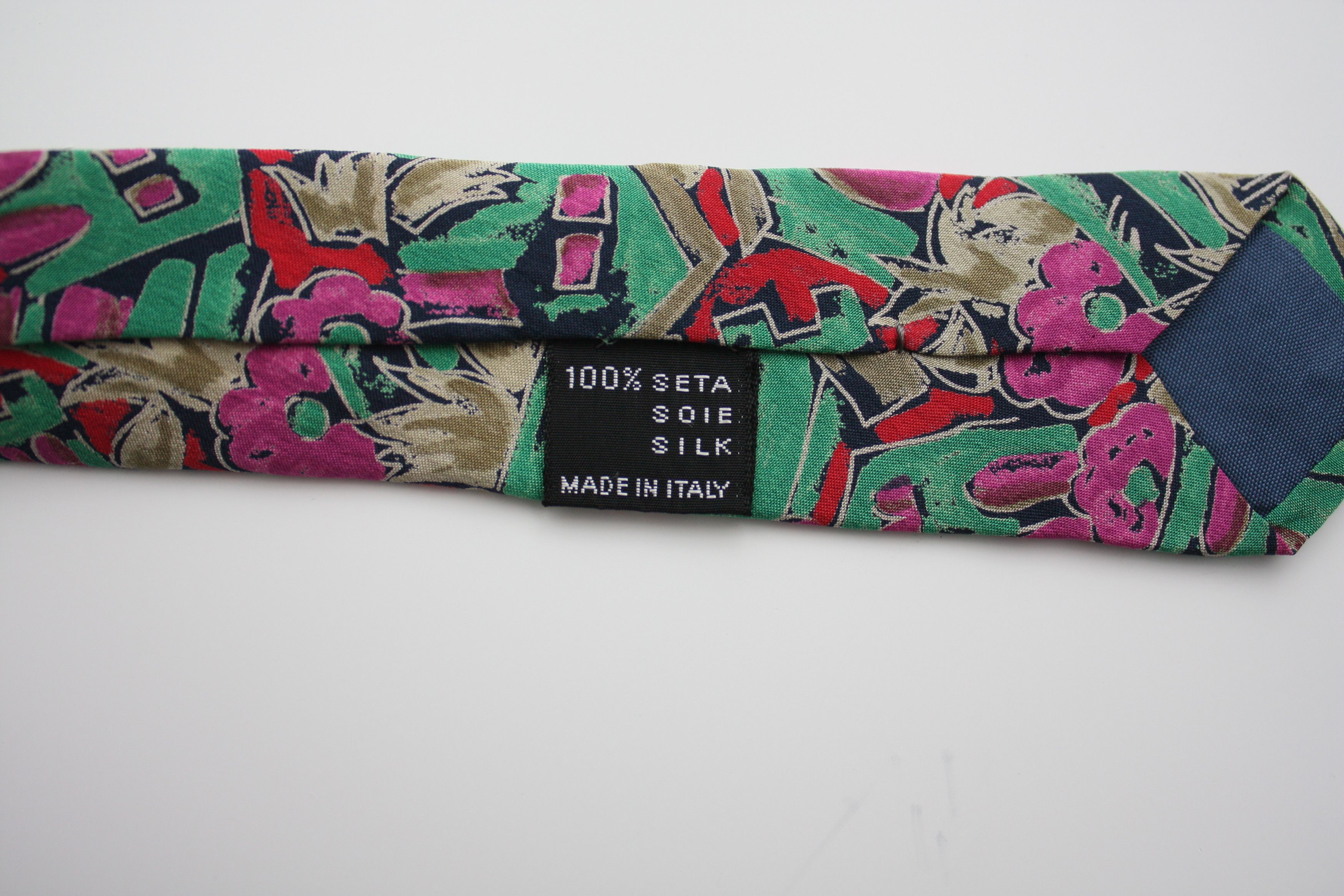 Missoni Missoni Abstract Multicolor Silk Tie Size ONE SIZE - 5 Thumbnail
