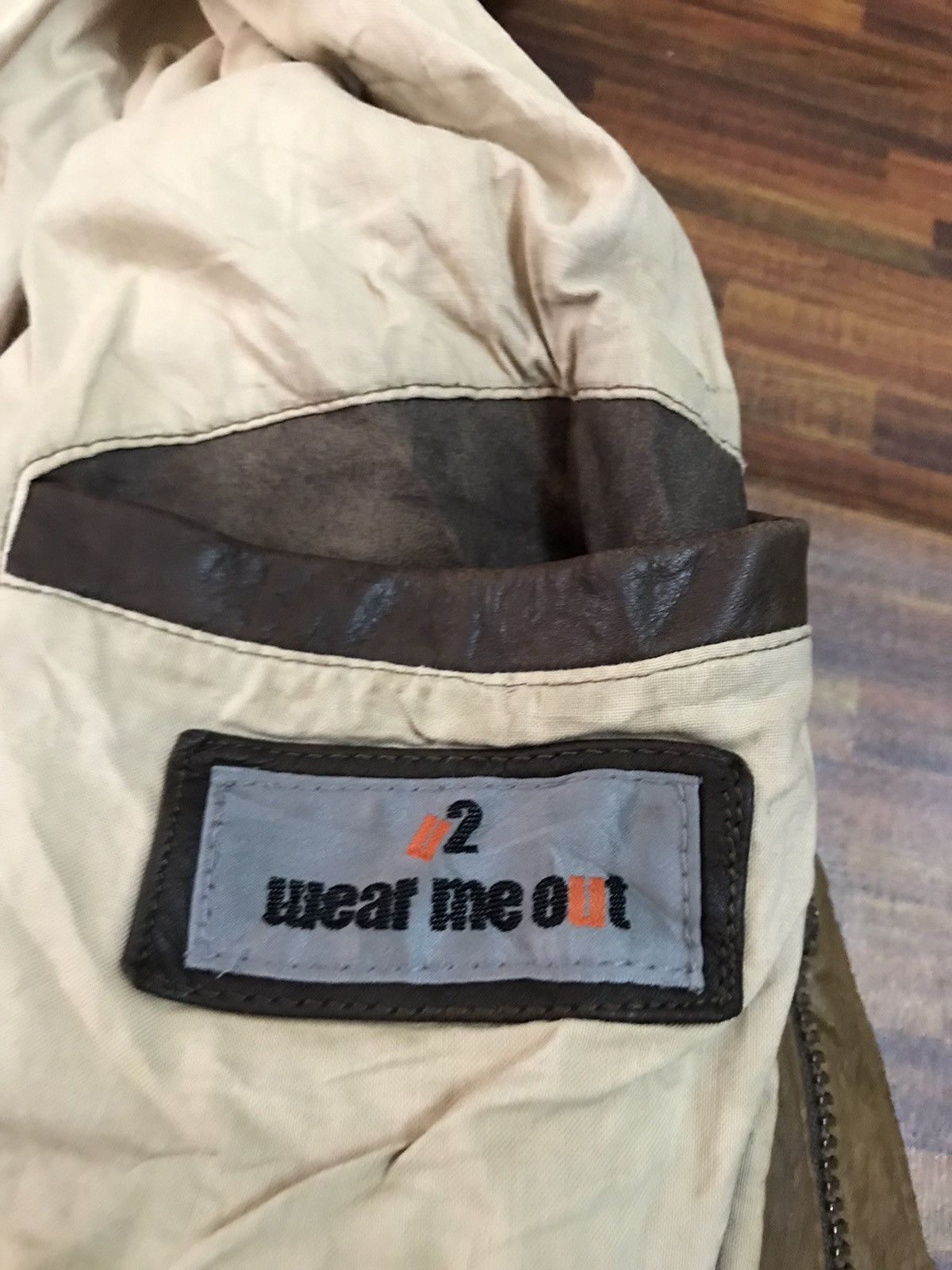 Vintage U2 air flight leather jacket Size US L / EU 52-54 / 3 - 5 Thumbnail