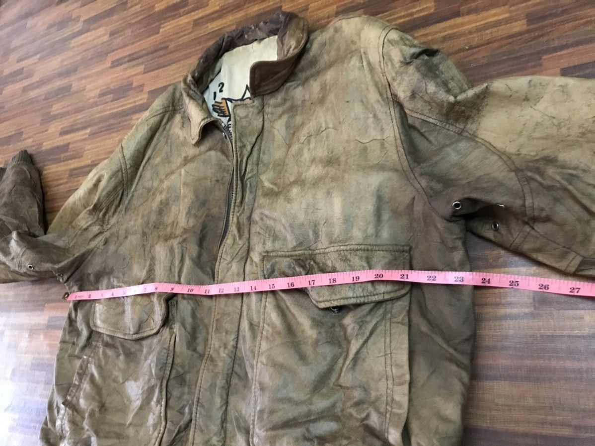 Vintage U2 air flight leather jacket Size US L / EU 52-54 / 3 - 9 Thumbnail