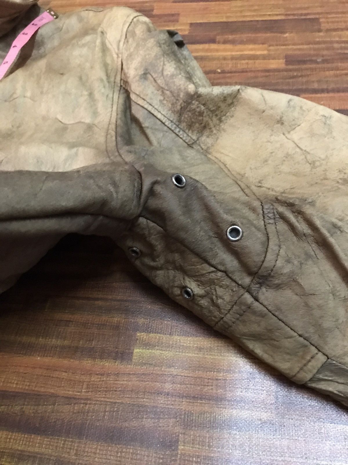 Vintage U2 air flight leather jacket Size US L / EU 52-54 / 3 - 6 Thumbnail