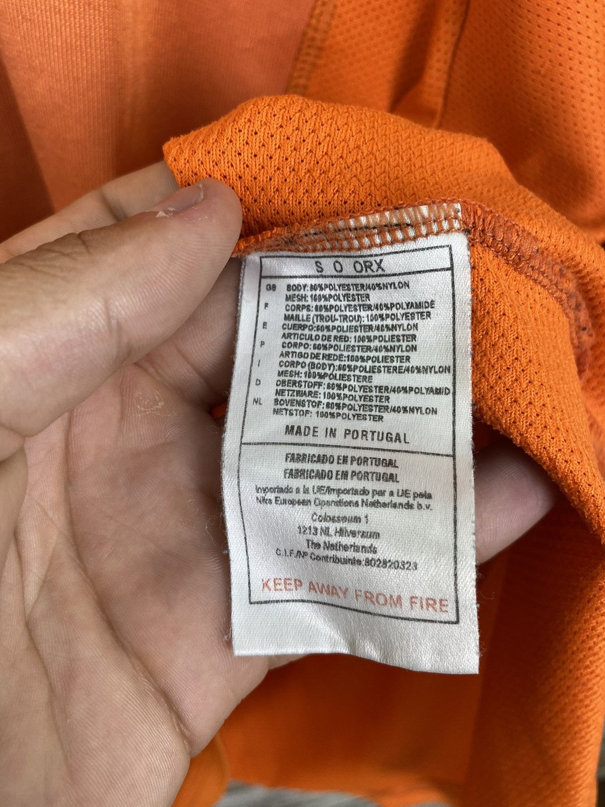 Nike Mens Vintage Nike Netherlands National Team T Shirt KNVB tee Size US L / EU 52-54 / 3 - 8 Thumbnail