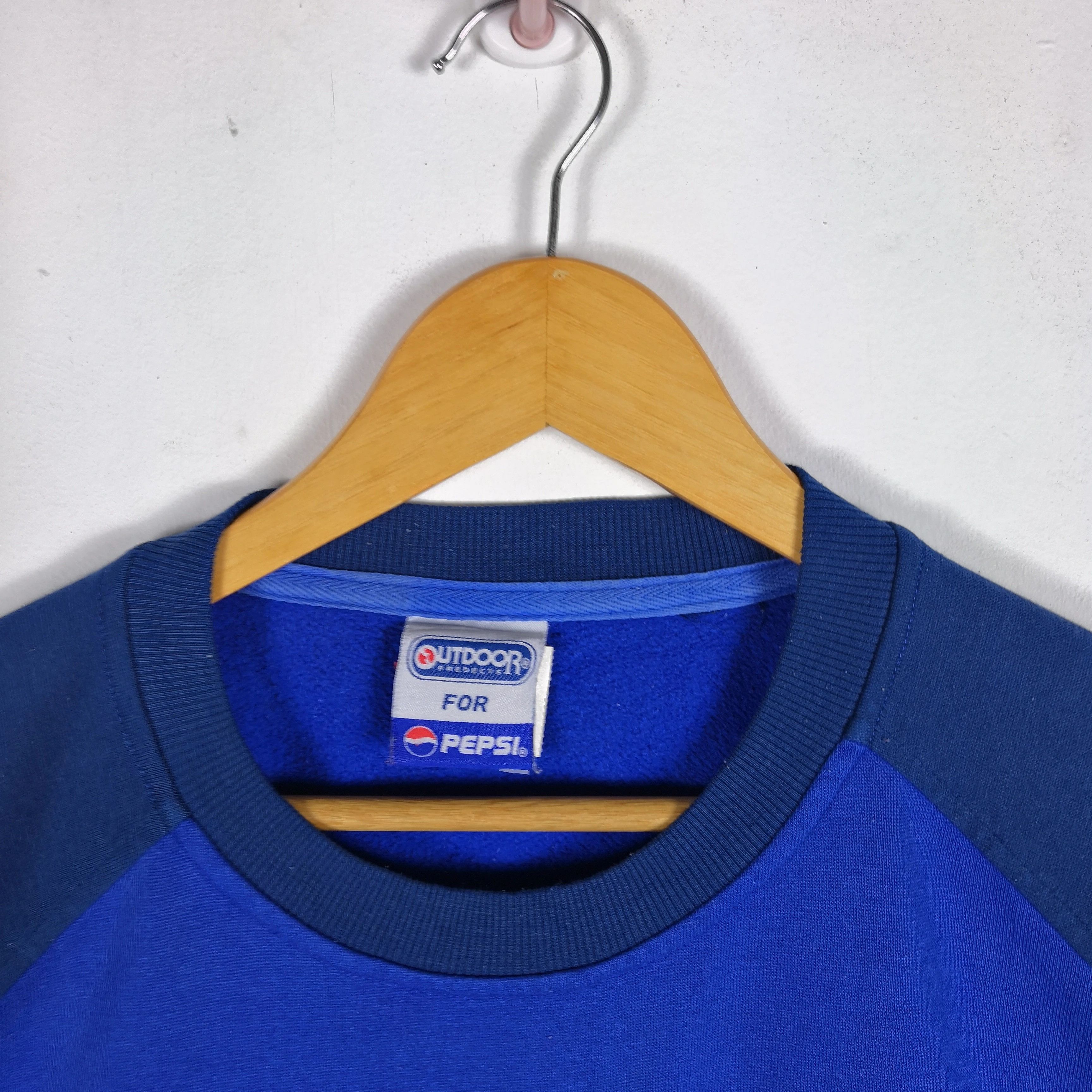 Pepsi × Vintage Vintage Outdoor X Pepsi Sweatshirt Twister Sweater Jumper Size US XL / EU 56 / 4 - 5 Thumbnail