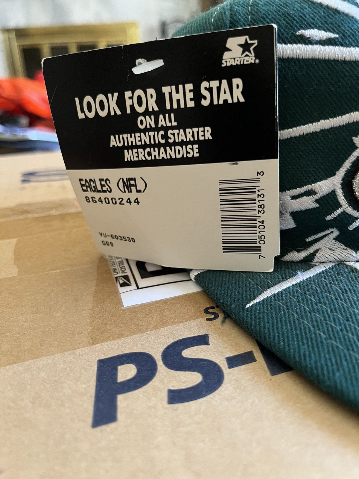 Apex One × Pro Line Philadelphia Eagles NFL Vintage Snapback Shatter Hat Size ONE SIZE - 3 Thumbnail