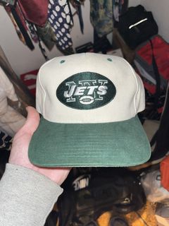 New York Jets Mitchell & Ness Basic Vintage Retro NFL Fitted Hat Cap 75/8  NYJ NY