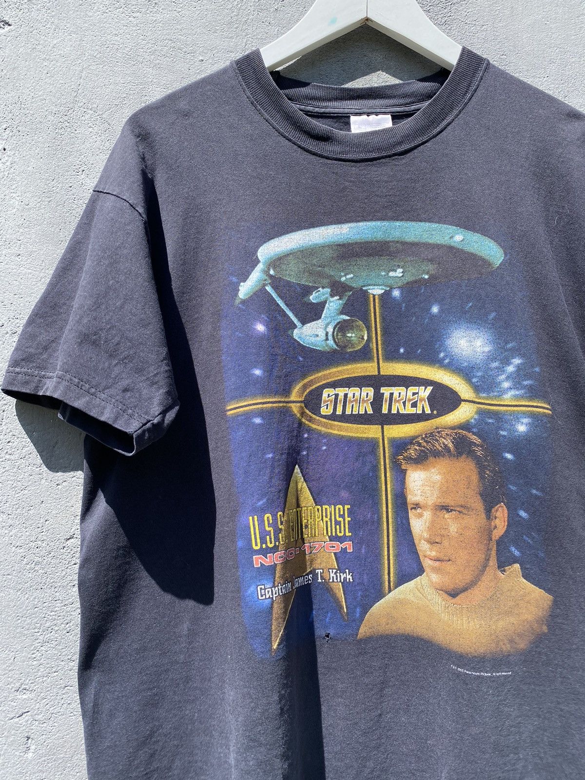 Band Tees × Vintage Vintage 2000s STAR TREK JOHN KIRK FADED TEE Size US L / EU 52-54 / 3 - 2 Thumbnail