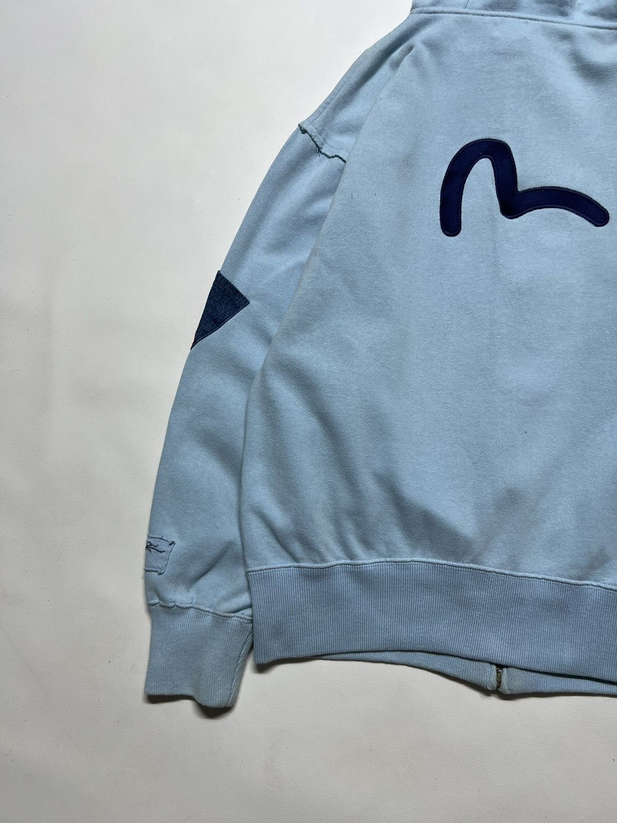 Evisu × Vintage Vintage Y2k Evisu Crazy Multi Pocket Rare Zip Hoodie 90’s Size US M / EU 48-50 / 2 - 10 Thumbnail