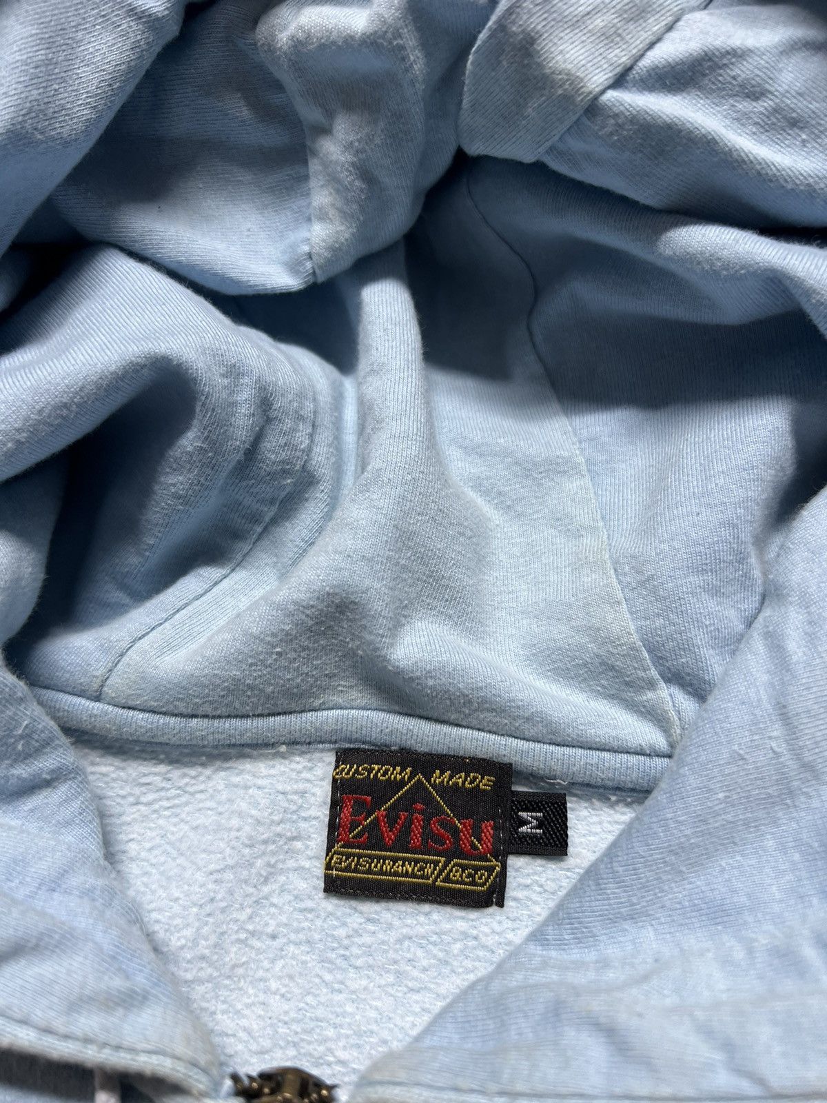 Evisu × Vintage Vintage Y2k Evisu Crazy Multi Pocket Rare Zip Hoodie 90’s Size US M / EU 48-50 / 2 - 13 Thumbnail