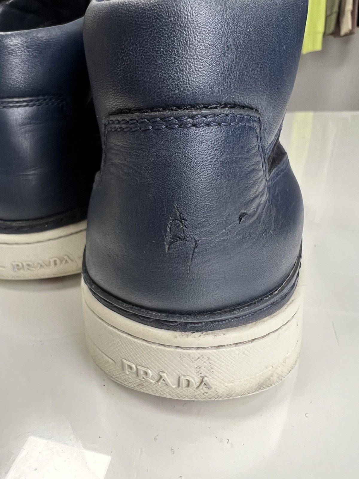 Prada Prada High Top Sneakers Size US 10 / EU 43 - 4 Thumbnail