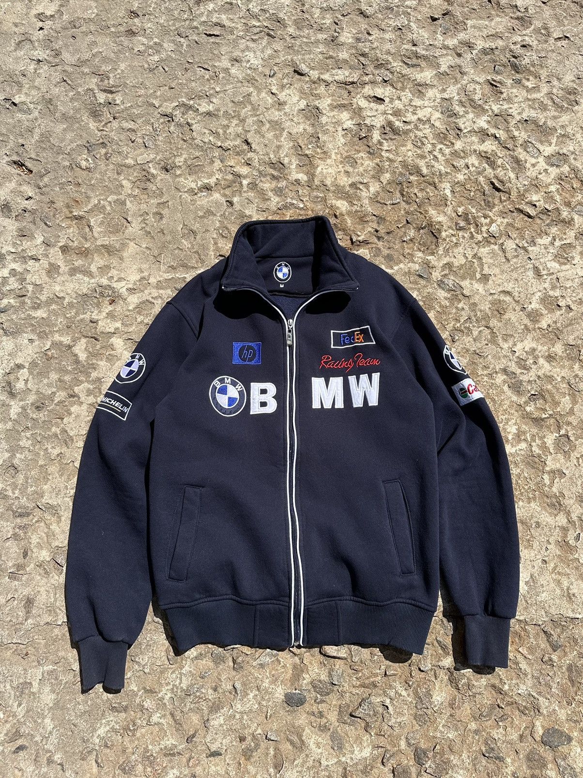 Bmw × Racing × Vintage Vintage BMW Castrol Racing Zip Sweater | Grailed