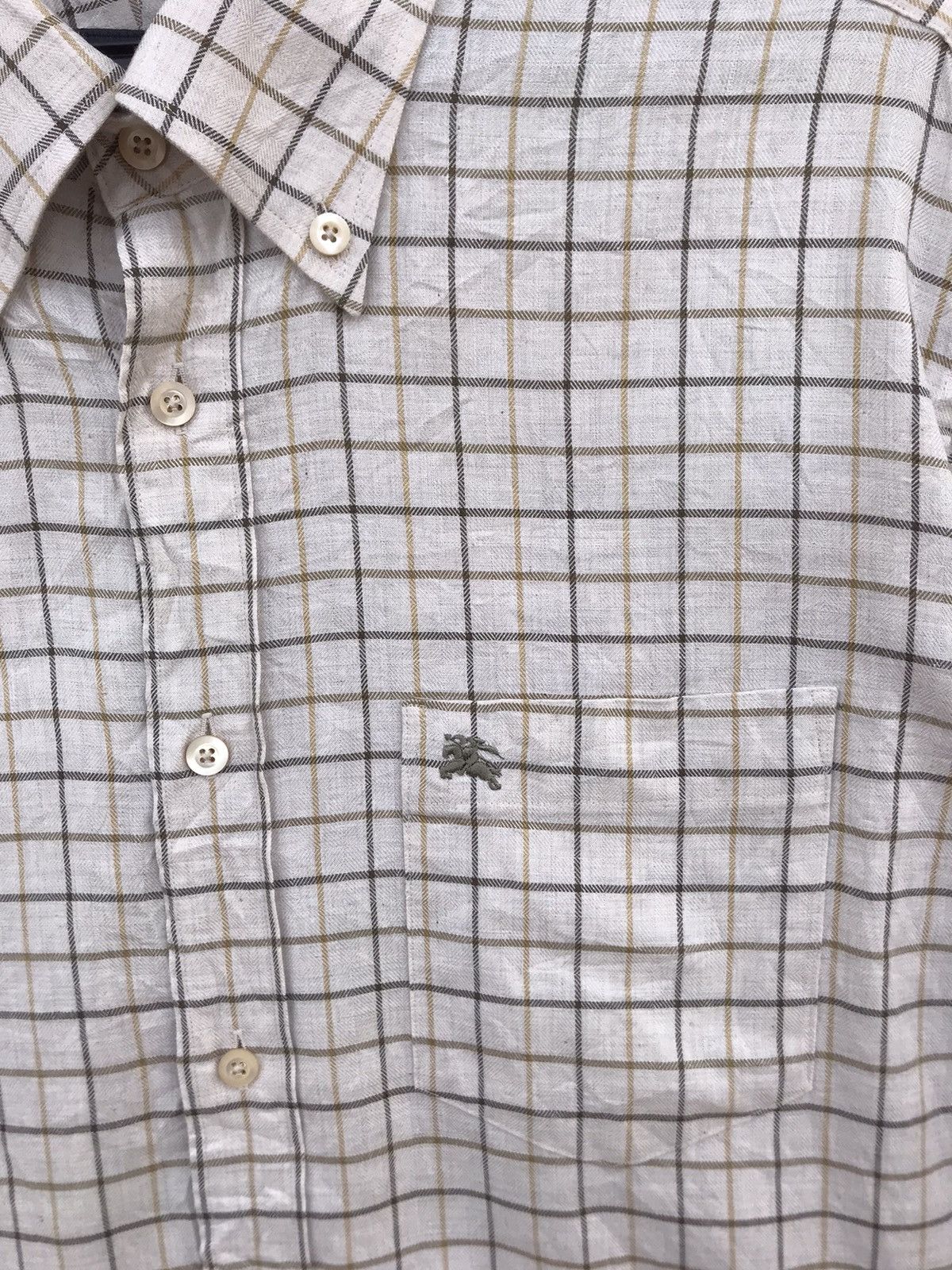 Burberry Vintage Burberry London Plaid Shirt Size US XL / EU 56 / 4 - 4 Thumbnail