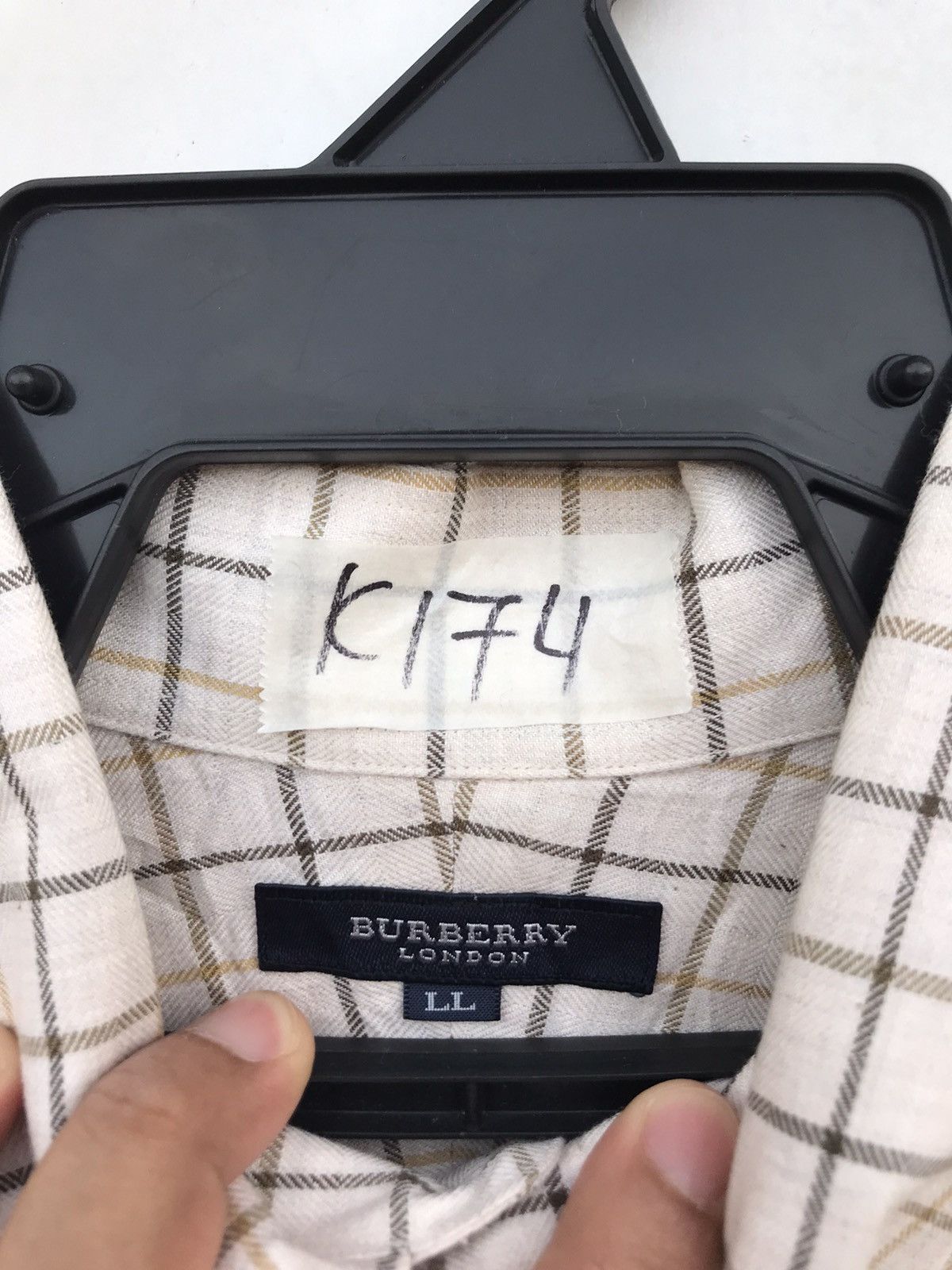 Burberry Vintage Burberry London Plaid Shirt Size US XL / EU 56 / 4 - 3 Thumbnail
