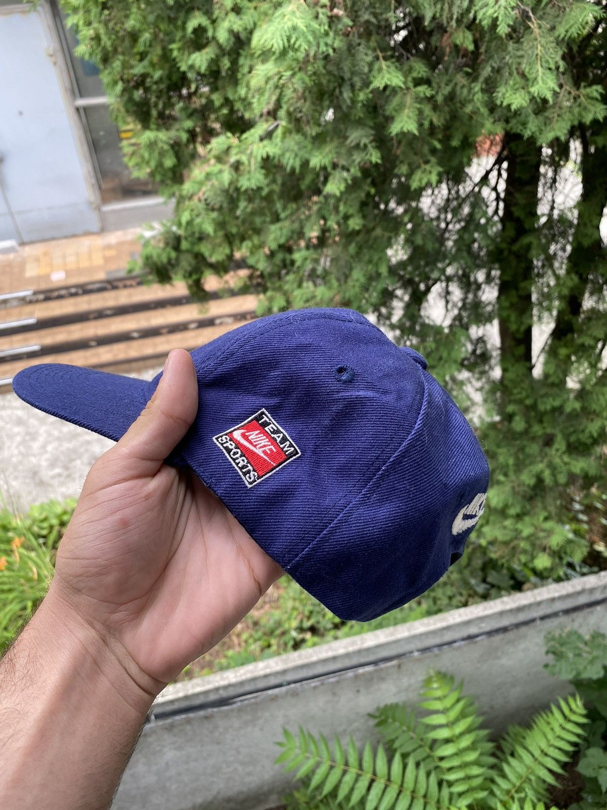 Nike Mens Vintage Nike Team sports Cap streetwear y2k rare drill Size ONE SIZE - 9 Thumbnail