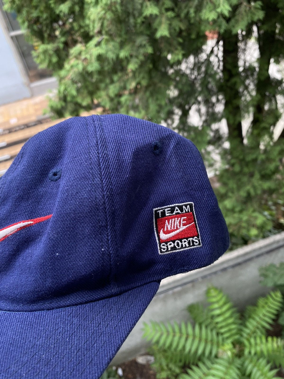 Nike Mens Vintage Nike Team sports Cap streetwear y2k rare drill Size ONE SIZE - 2 Thumbnail