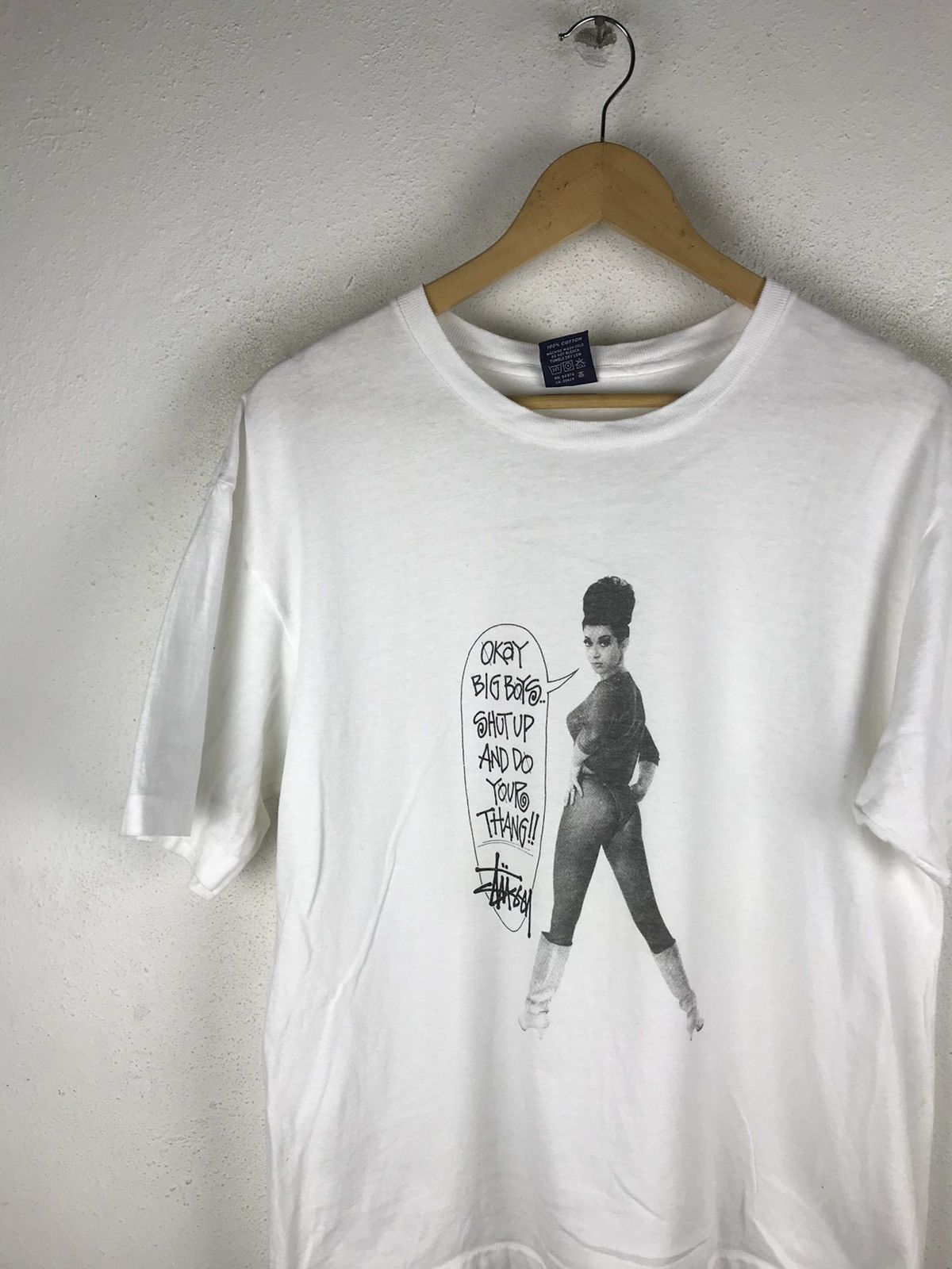 Stussy × Vintage 🔥SALE🔥VINTAGE ACHIEVE STUSSY BIG BOYS MADE IN USA Size US L / EU 52-54 / 3 - 3 Thumbnail