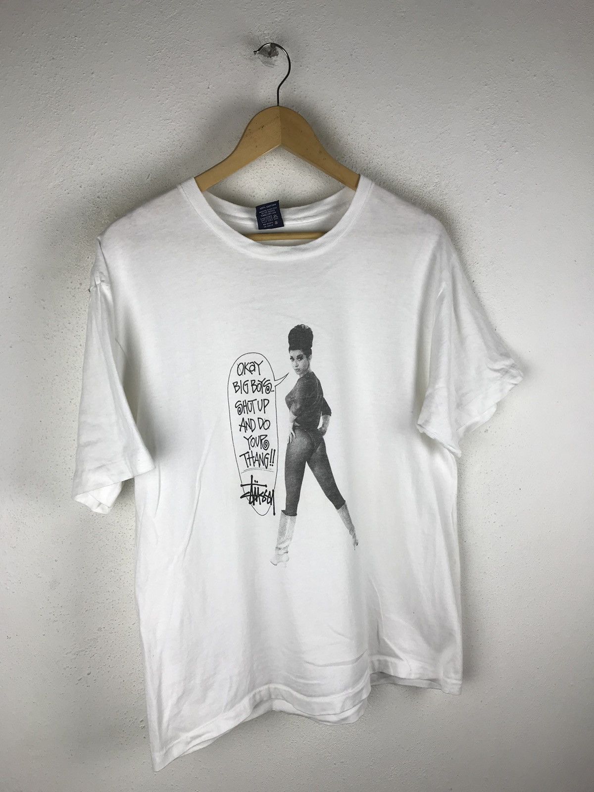Stussy × Vintage 🔥SALE🔥VINTAGE ACHIEVE STUSSY BIG BOYS MADE IN USA Size US L / EU 52-54 / 3 - 2 Thumbnail
