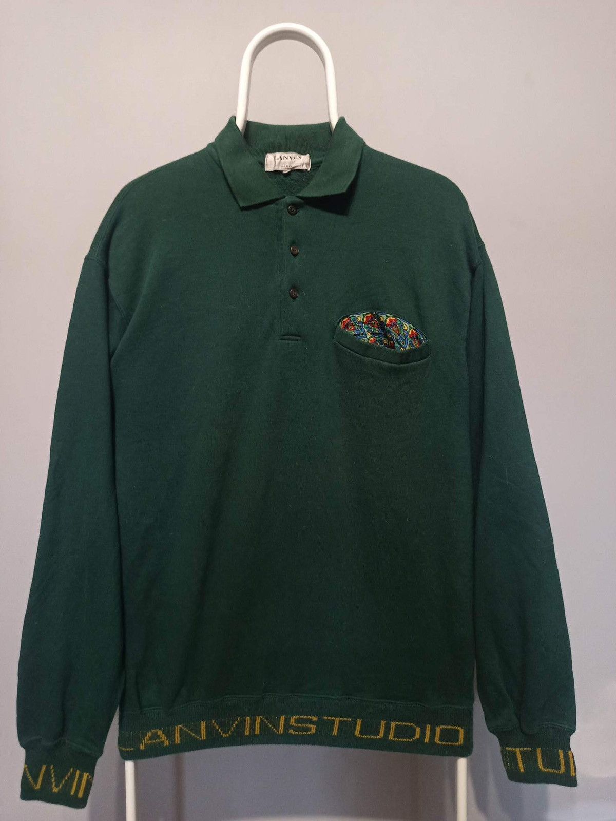 Lanvin × Vintage Lanvin vintage crewneck rugby polo old money archive rare Size US M / EU 48-50 / 2 - 1 Thumbnail