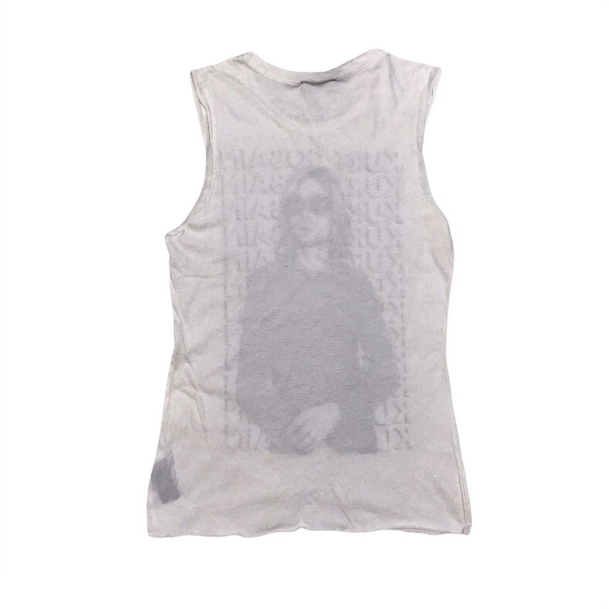 Band Tees Kurt Cobain Nirvana 2012 The End Of Music Sleeveless Tee Size US S / EU 44-46 / 1 - 2 Thumbnail