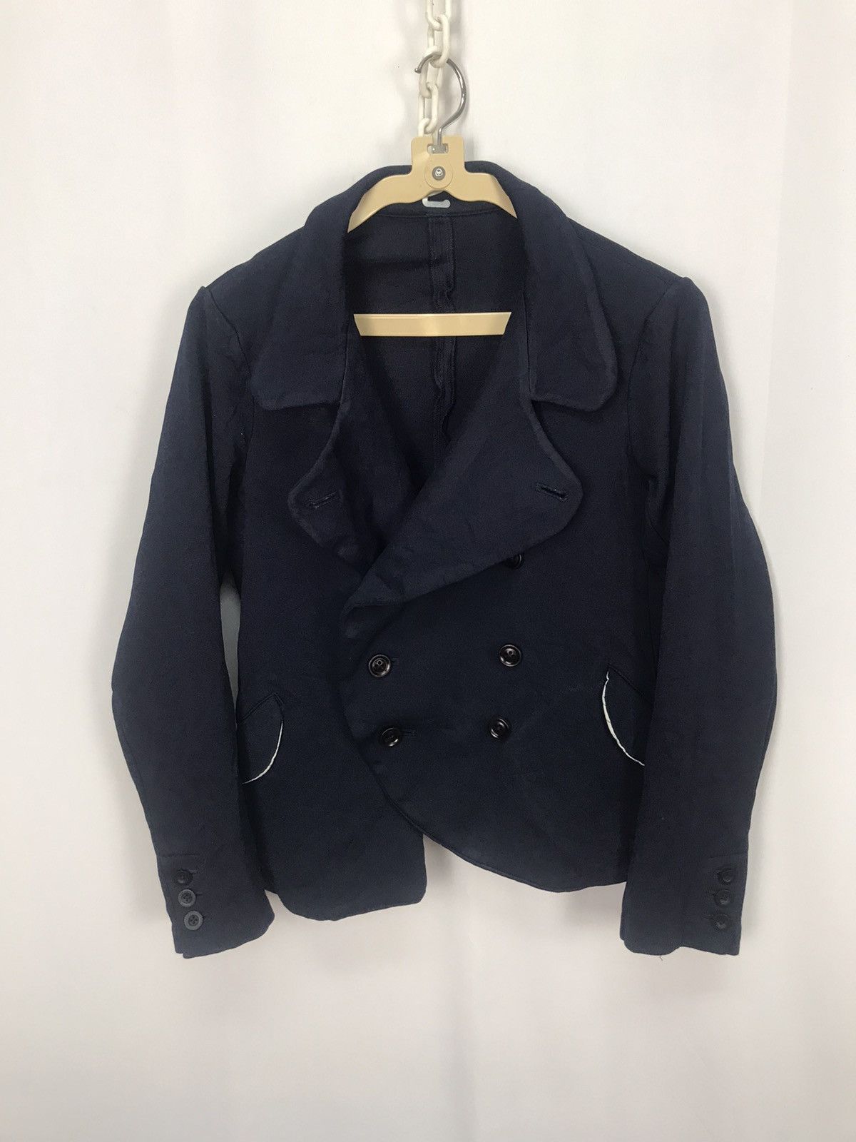 Japanese Brand × Y's × Yohji Yamamoto 🔥BEST OFFER 🔥Y’s ladies croptop jacket by yohji Yamamoto Size ONE SIZE - 6 Thumbnail