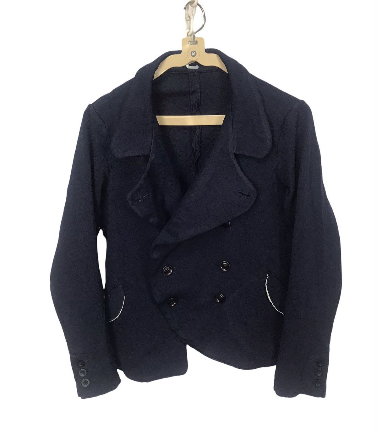 image of Best Offer Y’S Ladies Croptop Jacket By Yohji Yamamoto in Black, Women's