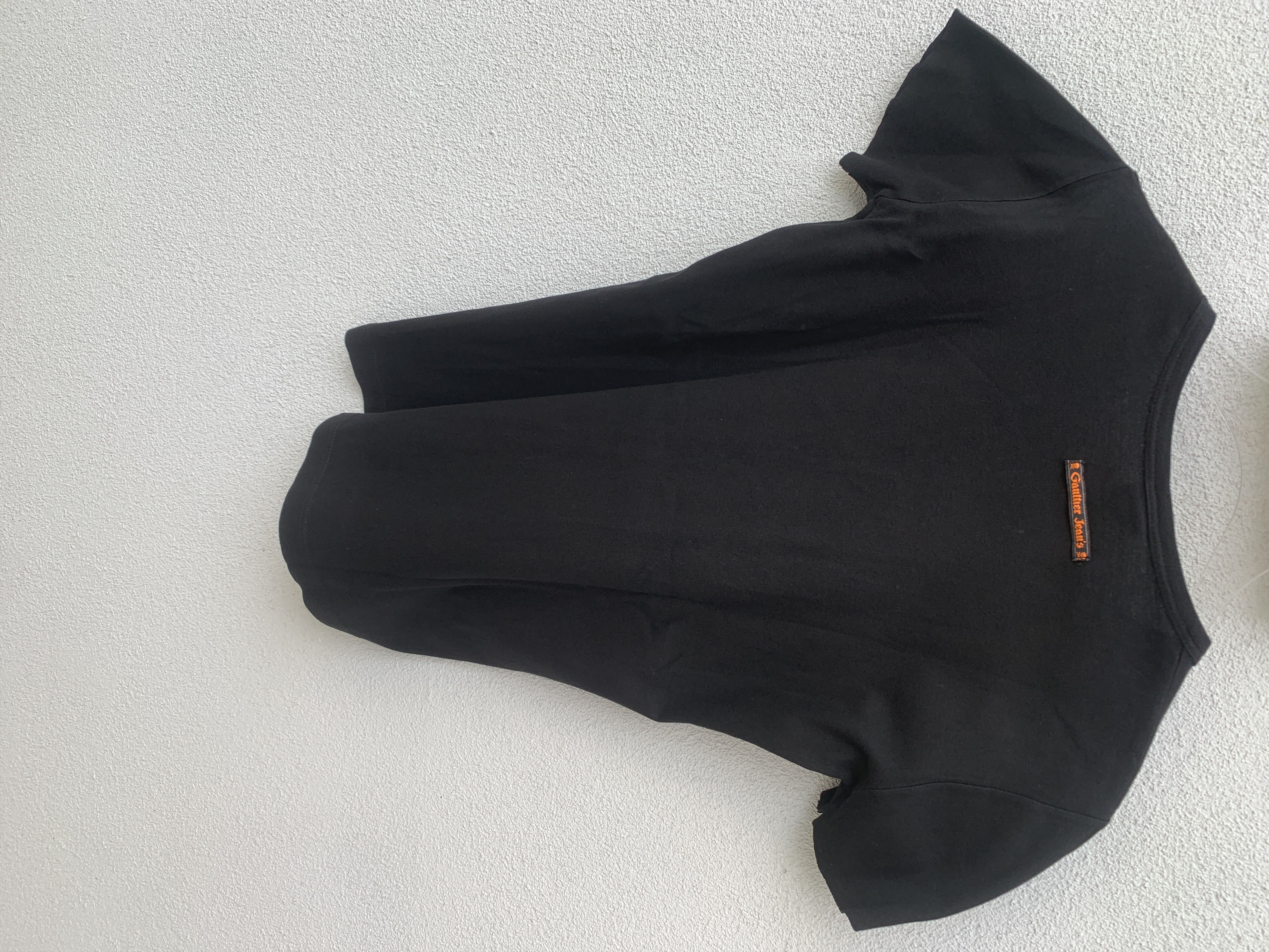 Jean Paul Gaultier Jean Paul Gaultier Jeans Black Tshirt Flower Print Size US XS / EU 42 / 0 - 2 Thumbnail