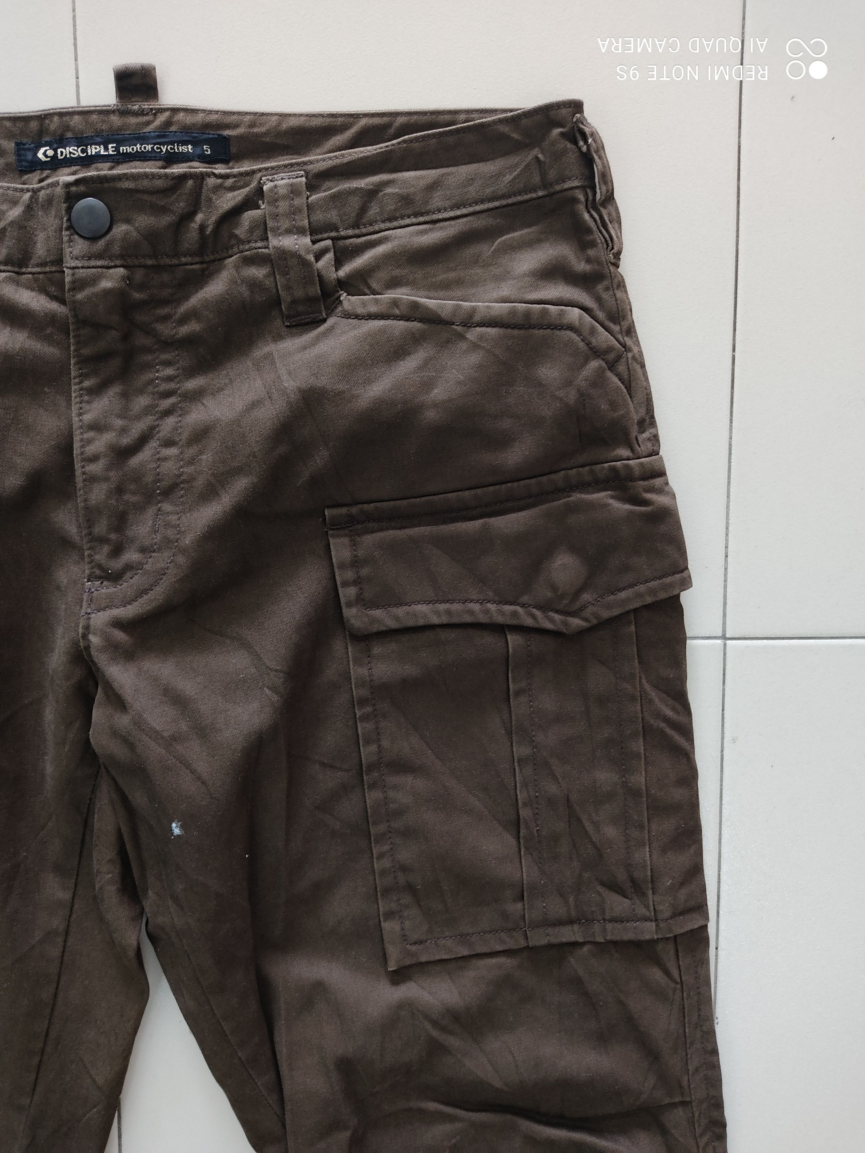 Japanese Brand Disciple Motorcyclist Multipocket Utility Cargo Pant Pants Size US 34 / EU 50 - 4 Thumbnail