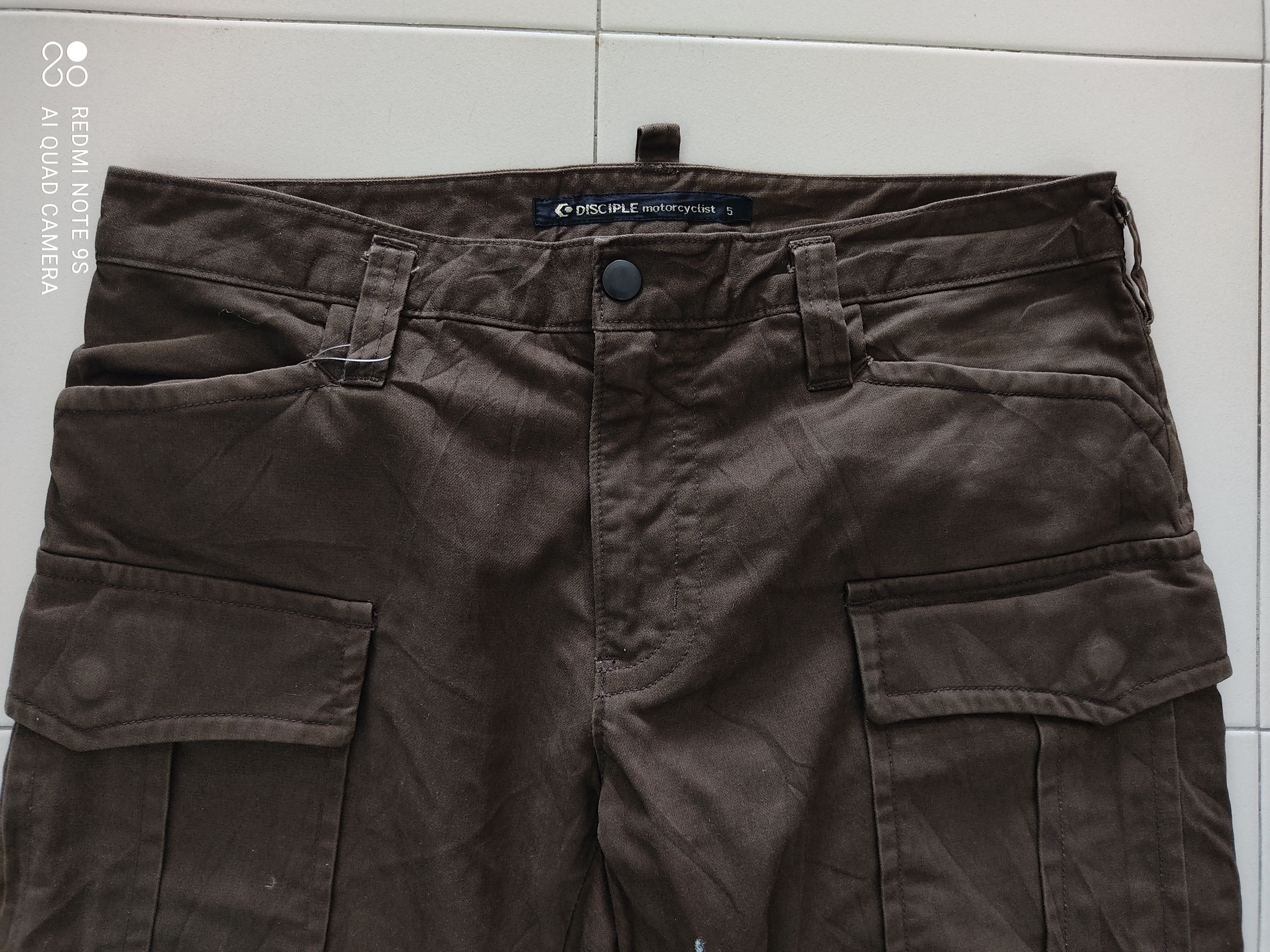 Japanese Brand Disciple Motorcyclist Multipocket Utility Cargo Pant Pants Size US 34 / EU 50 - 7 Thumbnail