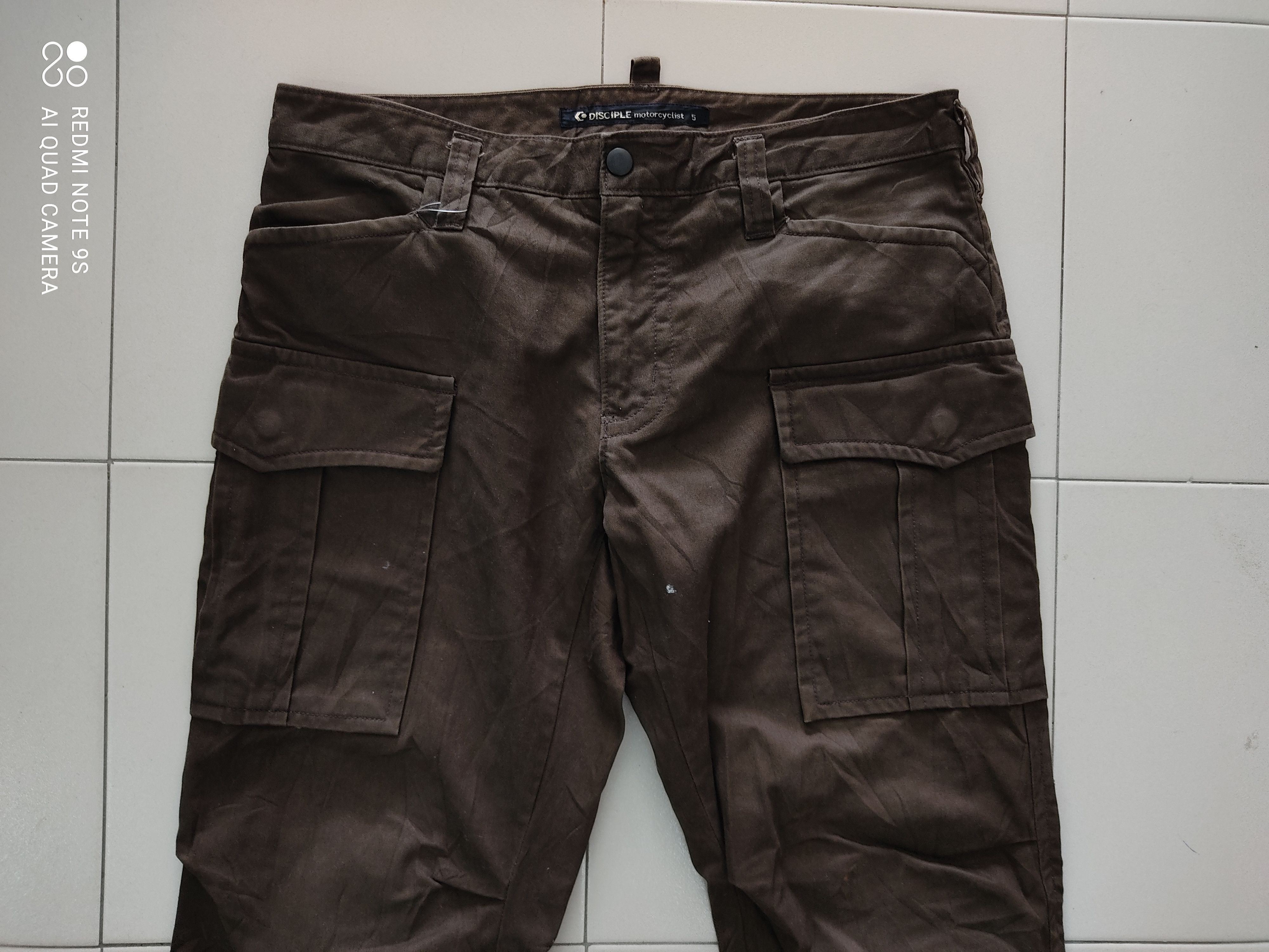 Japanese Brand Disciple Motorcyclist Multipocket Utility Cargo Pant Pants Size US 34 / EU 50 - 2 Thumbnail