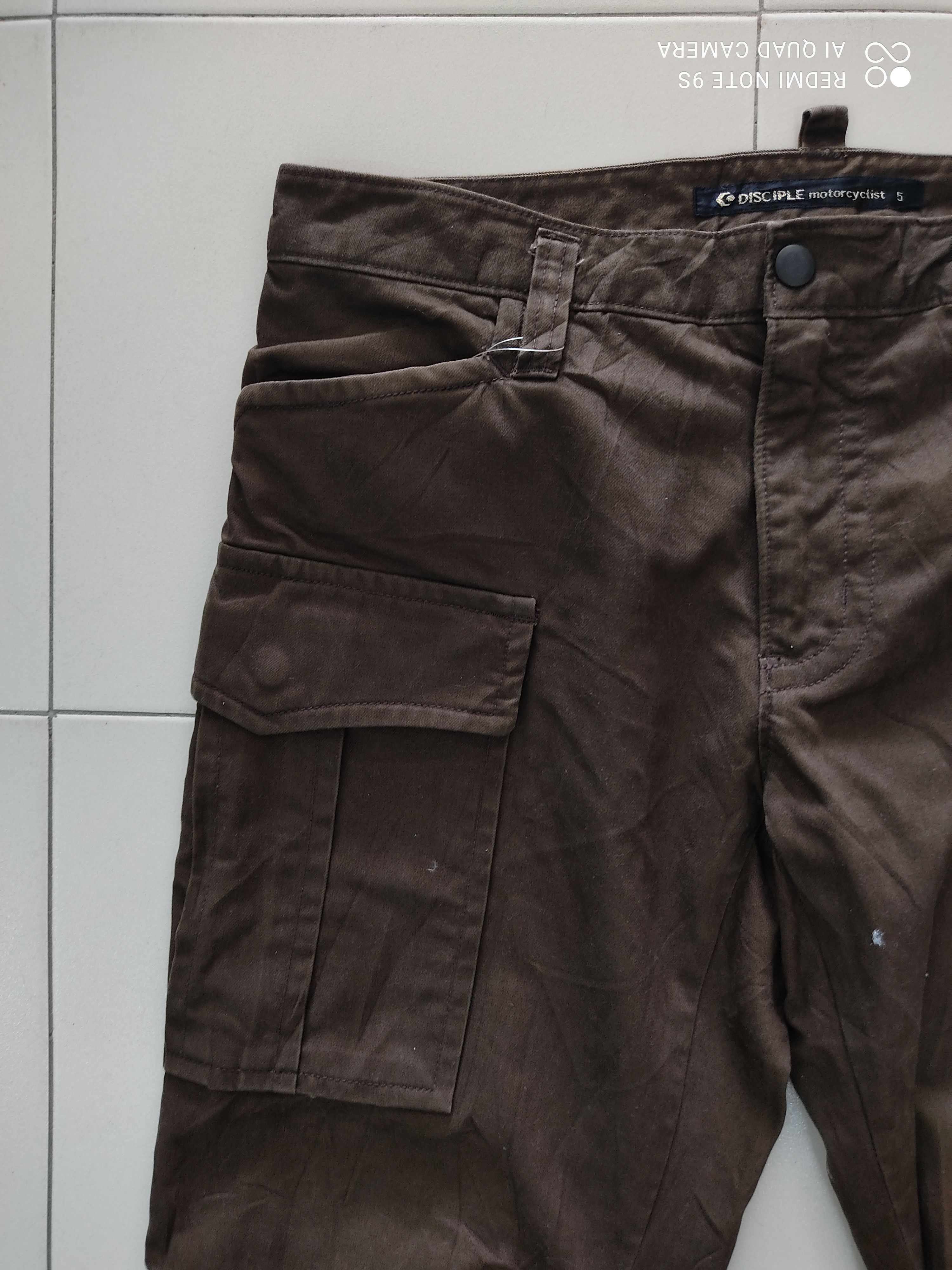 Japanese Brand Disciple Motorcyclist Multipocket Utility Cargo Pant Pants Size US 34 / EU 50 - 5 Thumbnail