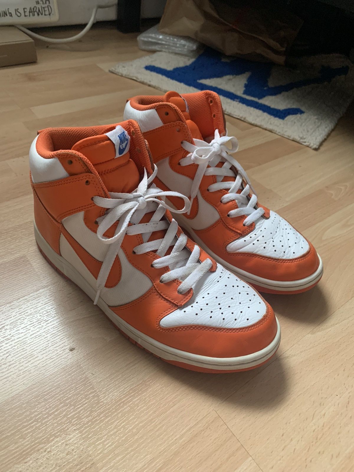 Nike dunk high Syracuse orange blaze blue varsity