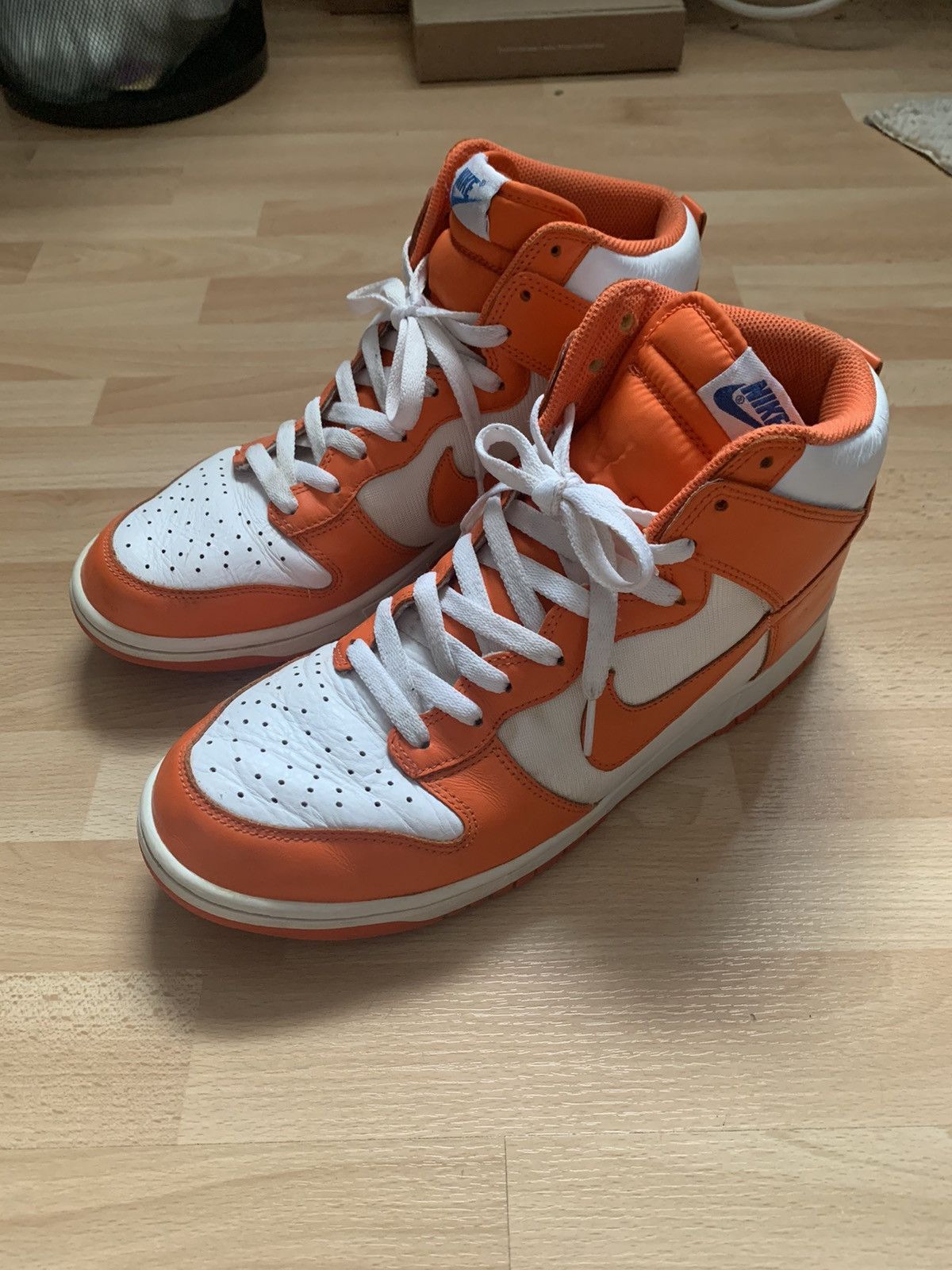 Nike Nike dunk high Syracuse orange blaze - blue varsity Size US 10.5 / EU 43-44 - 6 Thumbnail